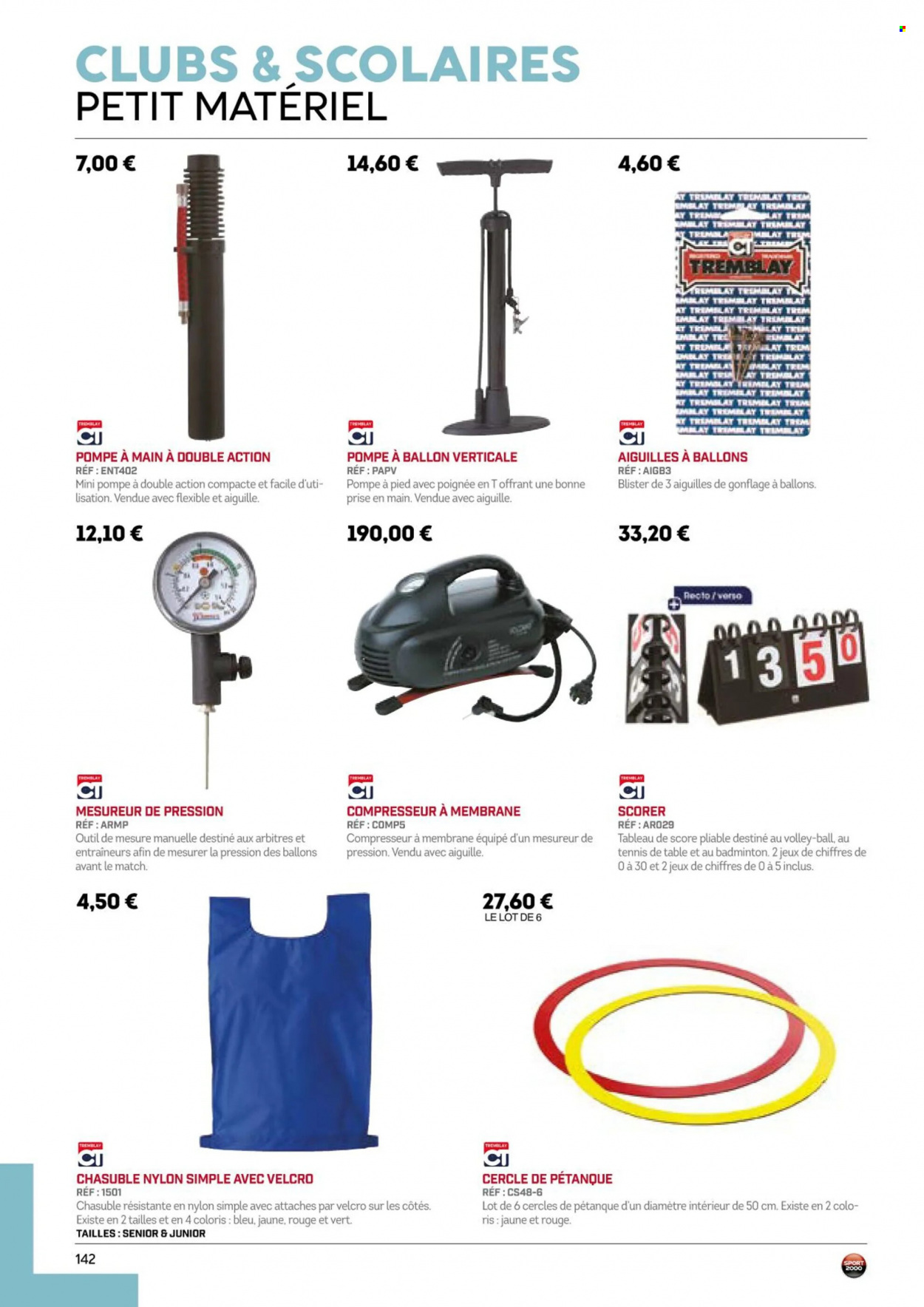 Catalogue Sport 2000. 