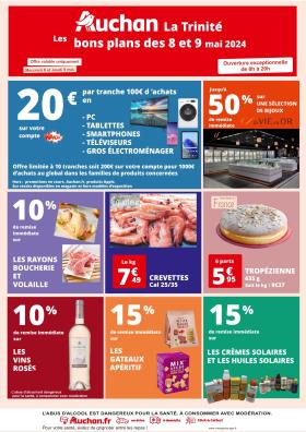 Auchan - LES PROMOS DES 8 ET 8 MAI A AUCHAN LA TRINITE        
