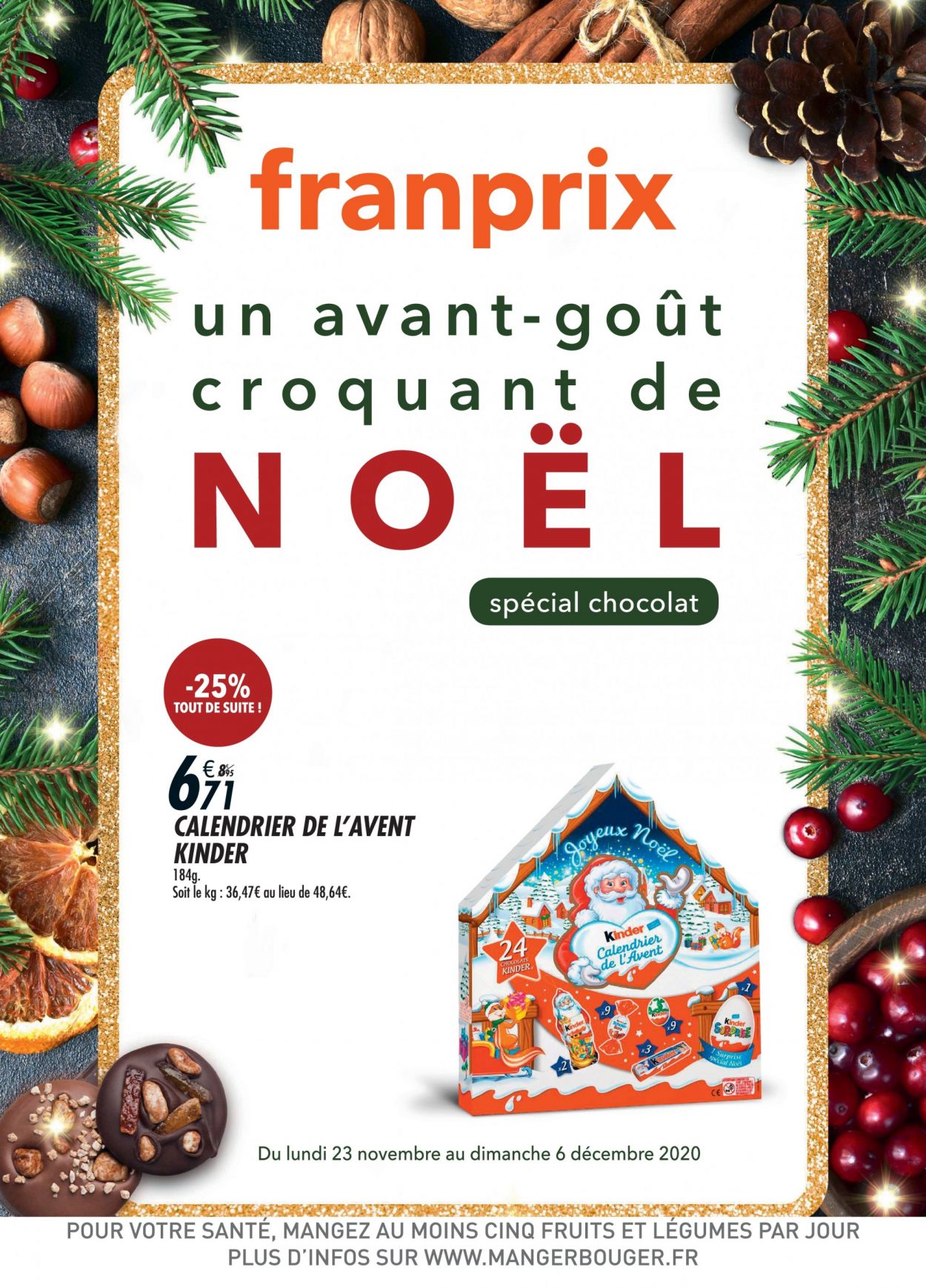 Catalogue Franprix - 23.11.2020 - 06.12.2020. 