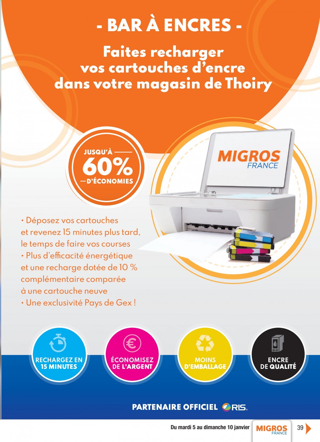 Catalogue Migros France - 05.01.2021 - 17.01.2021. 