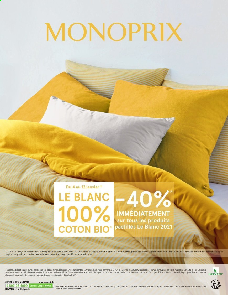 Catalogue Monoprix - 06.01.2021 - 17.01.2021. 