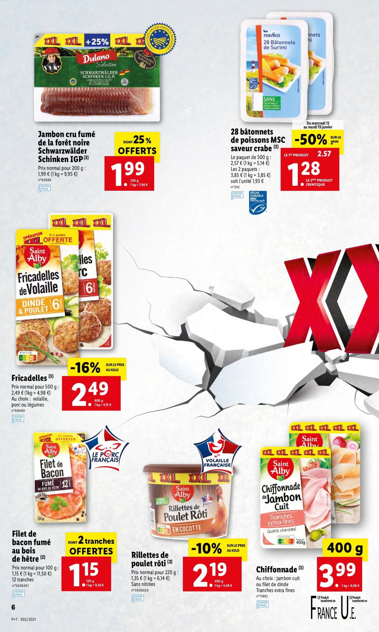 Catalogue Lidl - 13.01.2021 - 19.01.2021. Page 6.