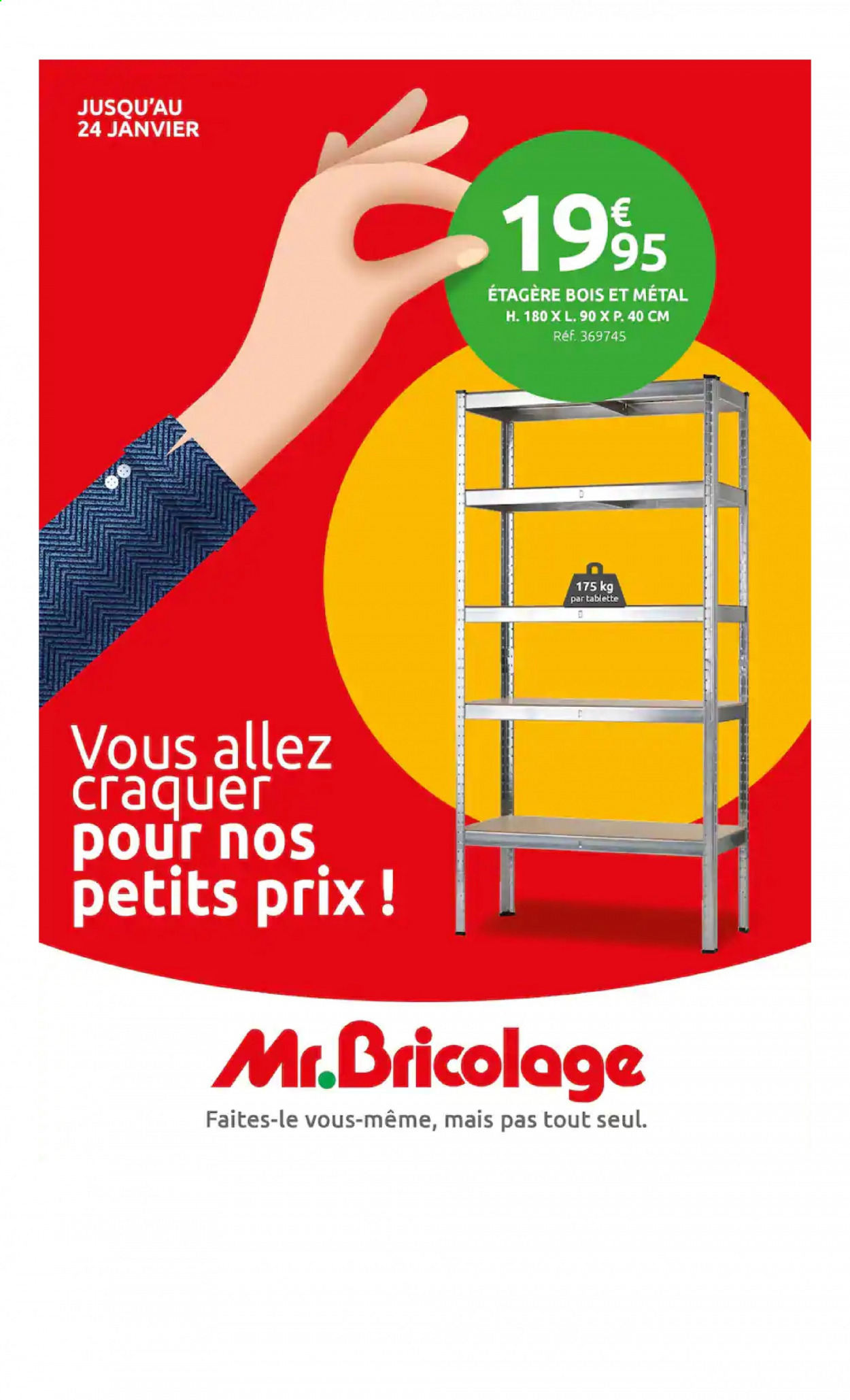 Catalogue Mr. Bricolage - 06.01.2021 - 24.01.2021. 