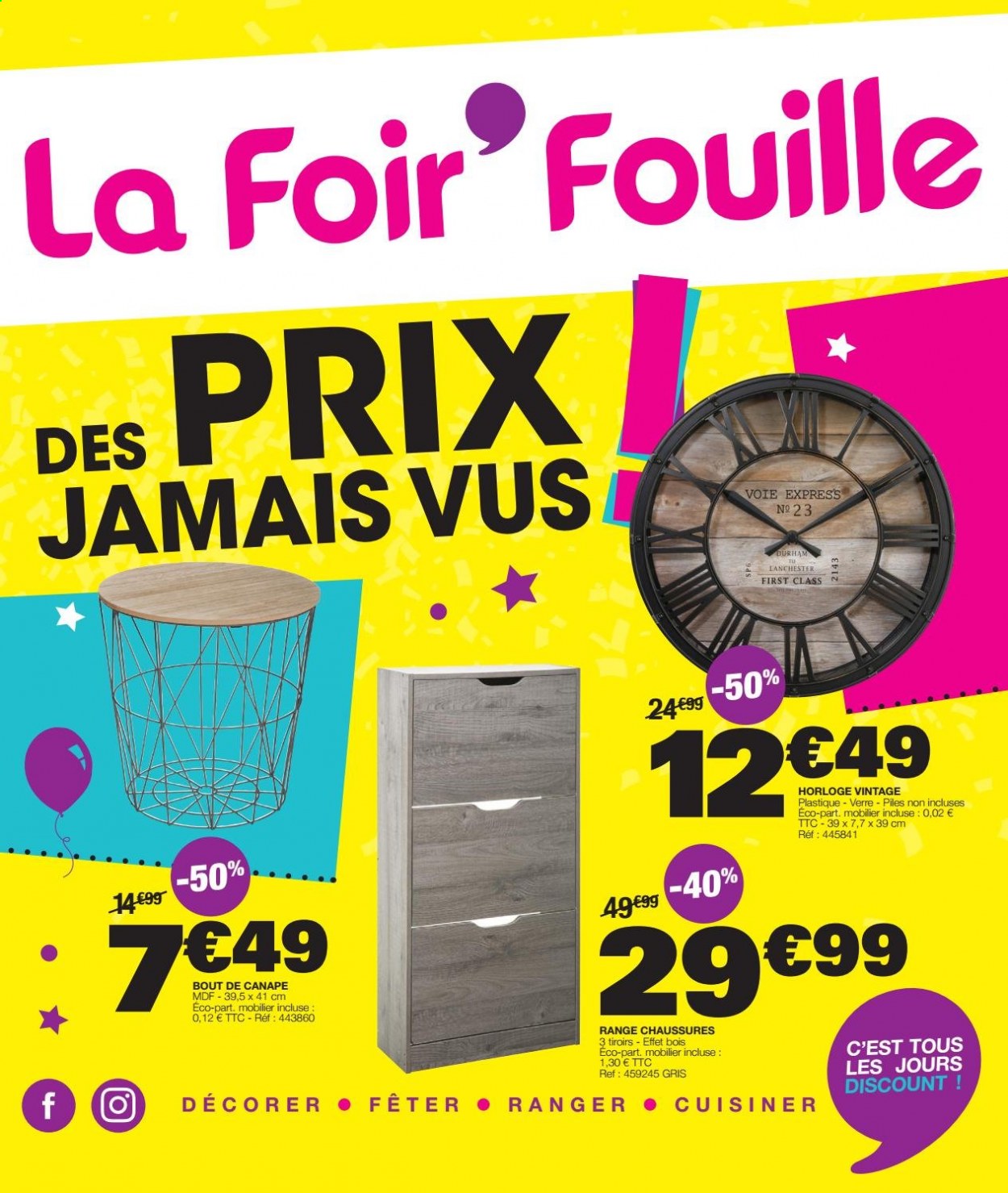 Catalogue La Foir'Fouille - 07.01.2021 - 23.01.2021. 