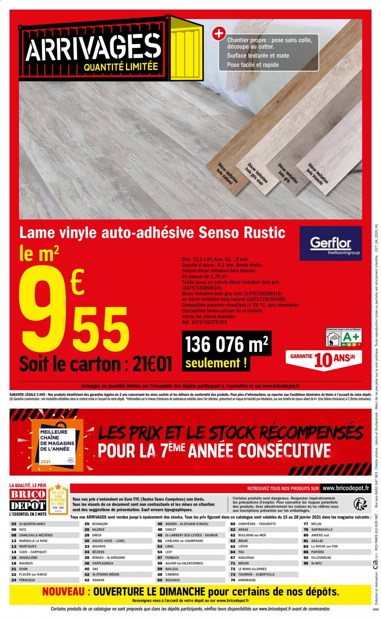 Catalogue Brico Dépôt - 15.01.2021 - 28.01.2021. 