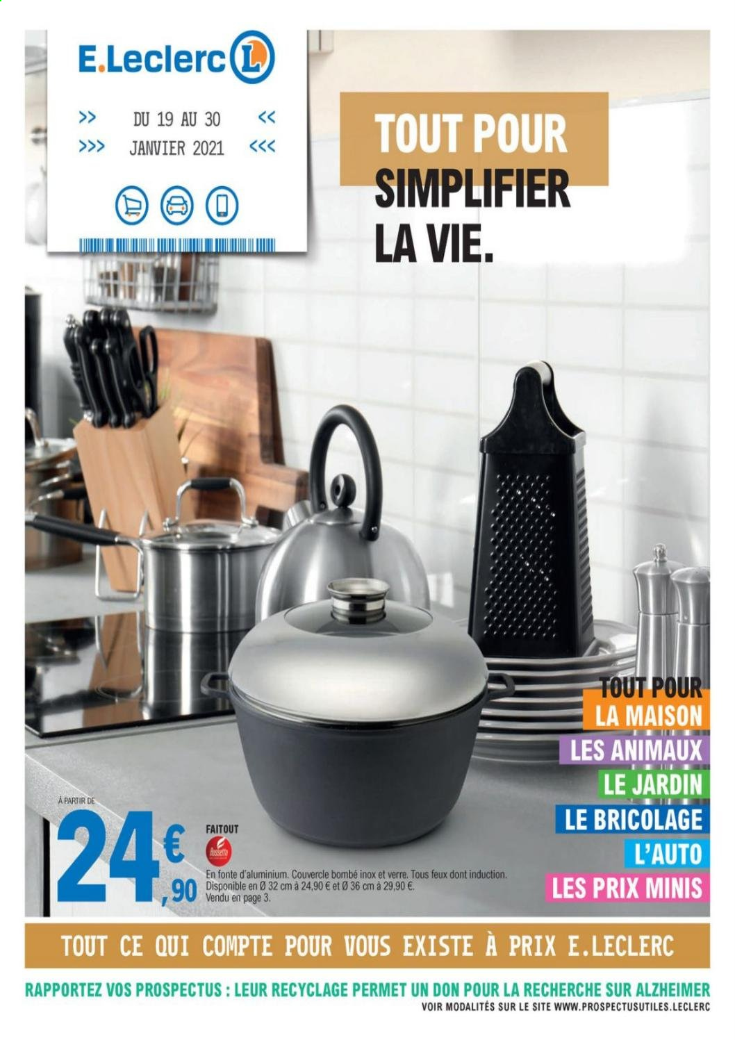 Catalogue E.Leclerc - 19.01.2021 - 30.01.2021. 