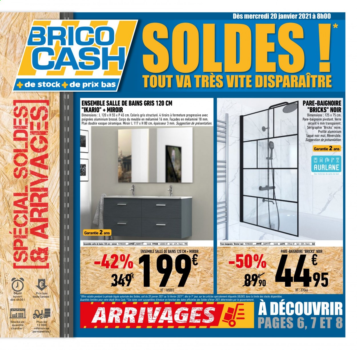 Catalogue Brico Cash - 20.01.2021 - 04.02.2021. 