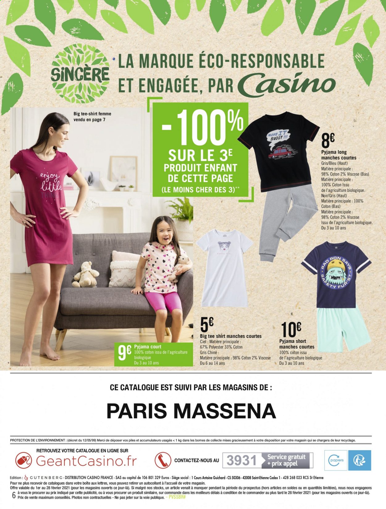 Catalogue Géant Casino - 01.02.2021 - 28.02.2021. 