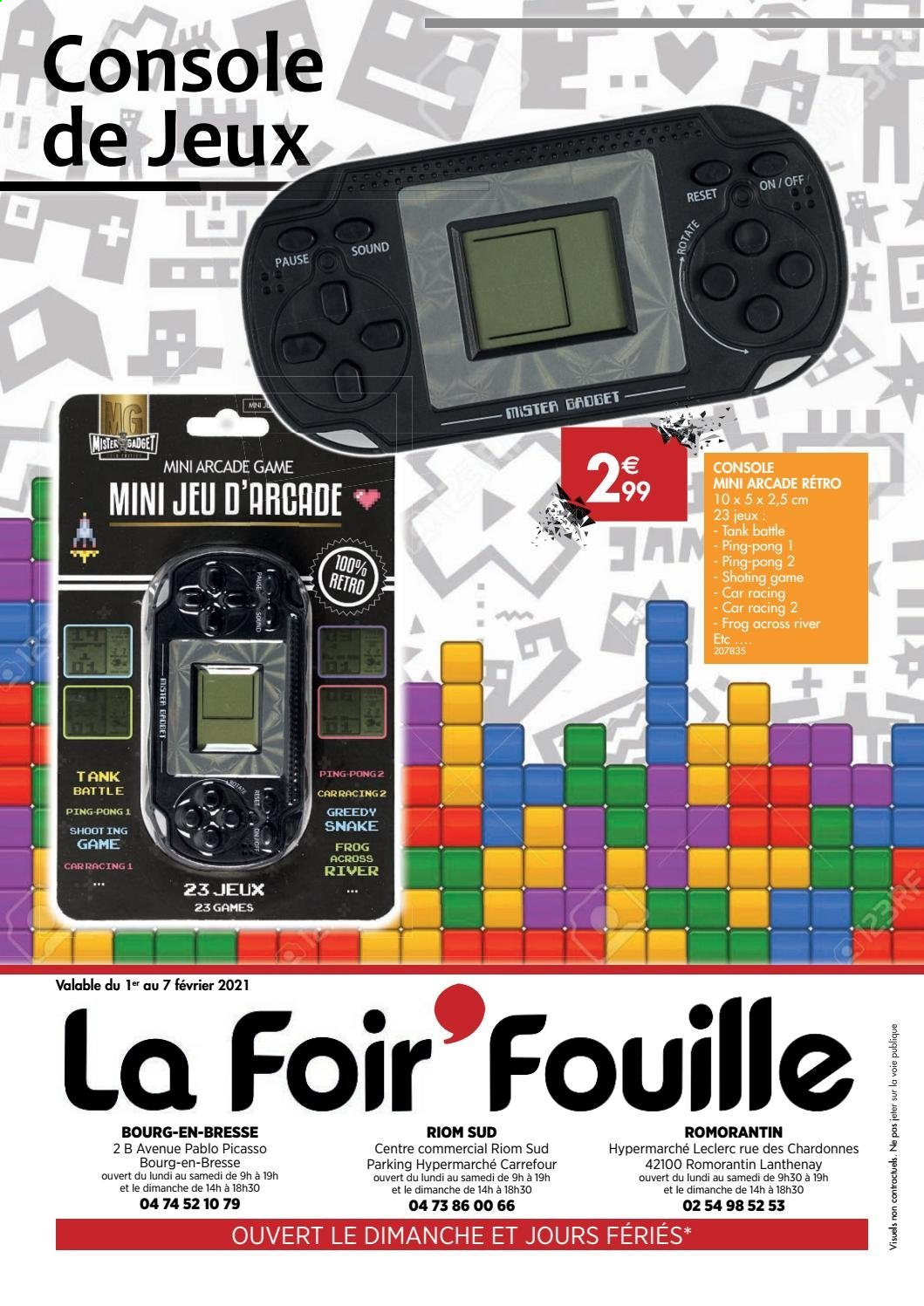 Catalogue La Foir'Fouille - 01.02.2021 - 07.02.2021. 