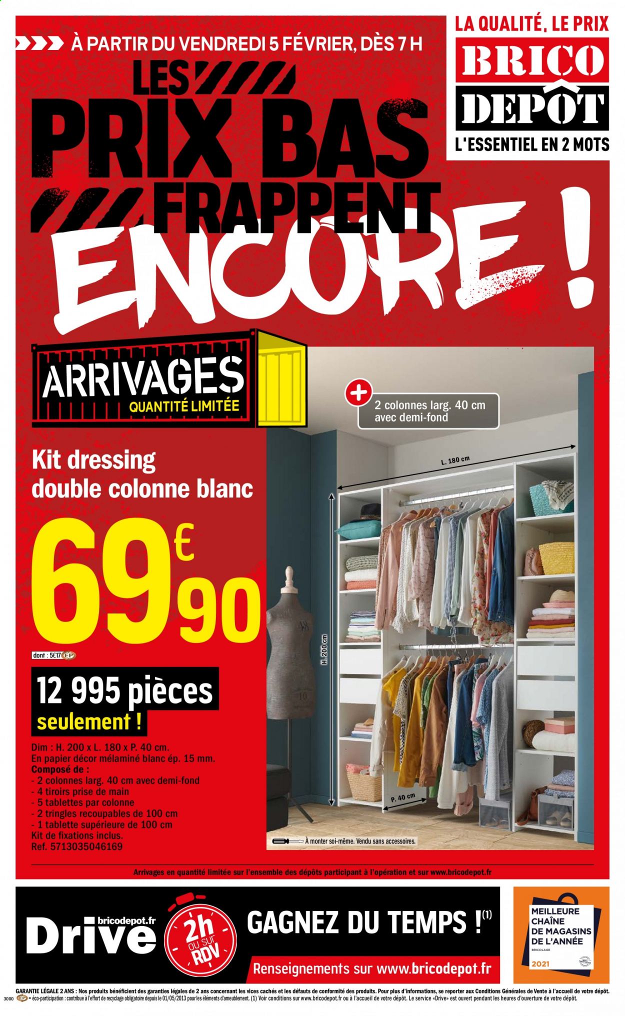 Catalogue Brico Dépôt - 05.02.2021 - 25.02.2021. 
