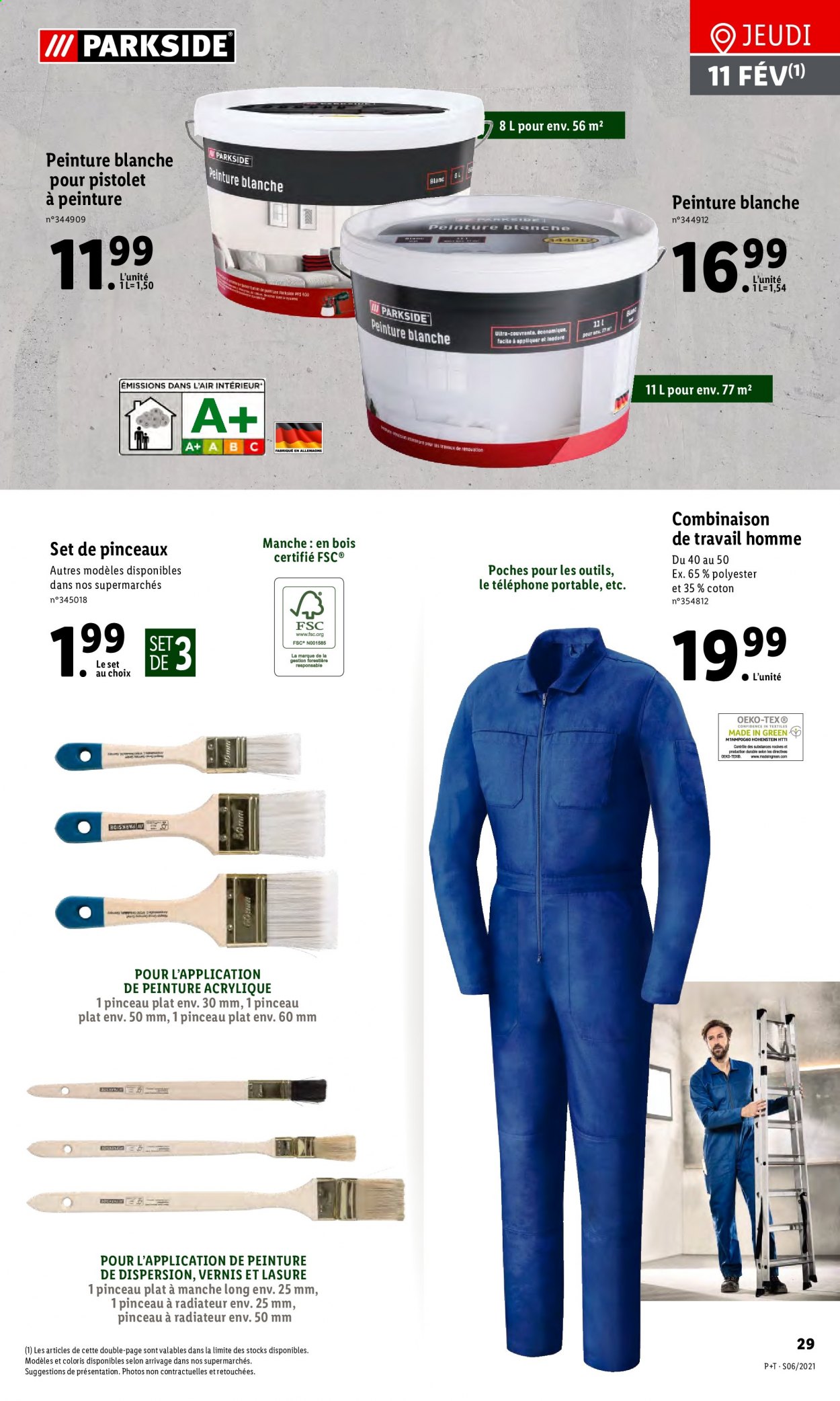 Catalogue Lidl - 10.02.2021 - 16.02.2021. Page 29.