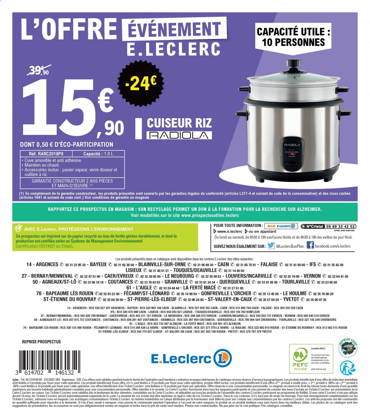 Catalogue E.Leclerc - 09.02.2021 - 13.02.2021. 