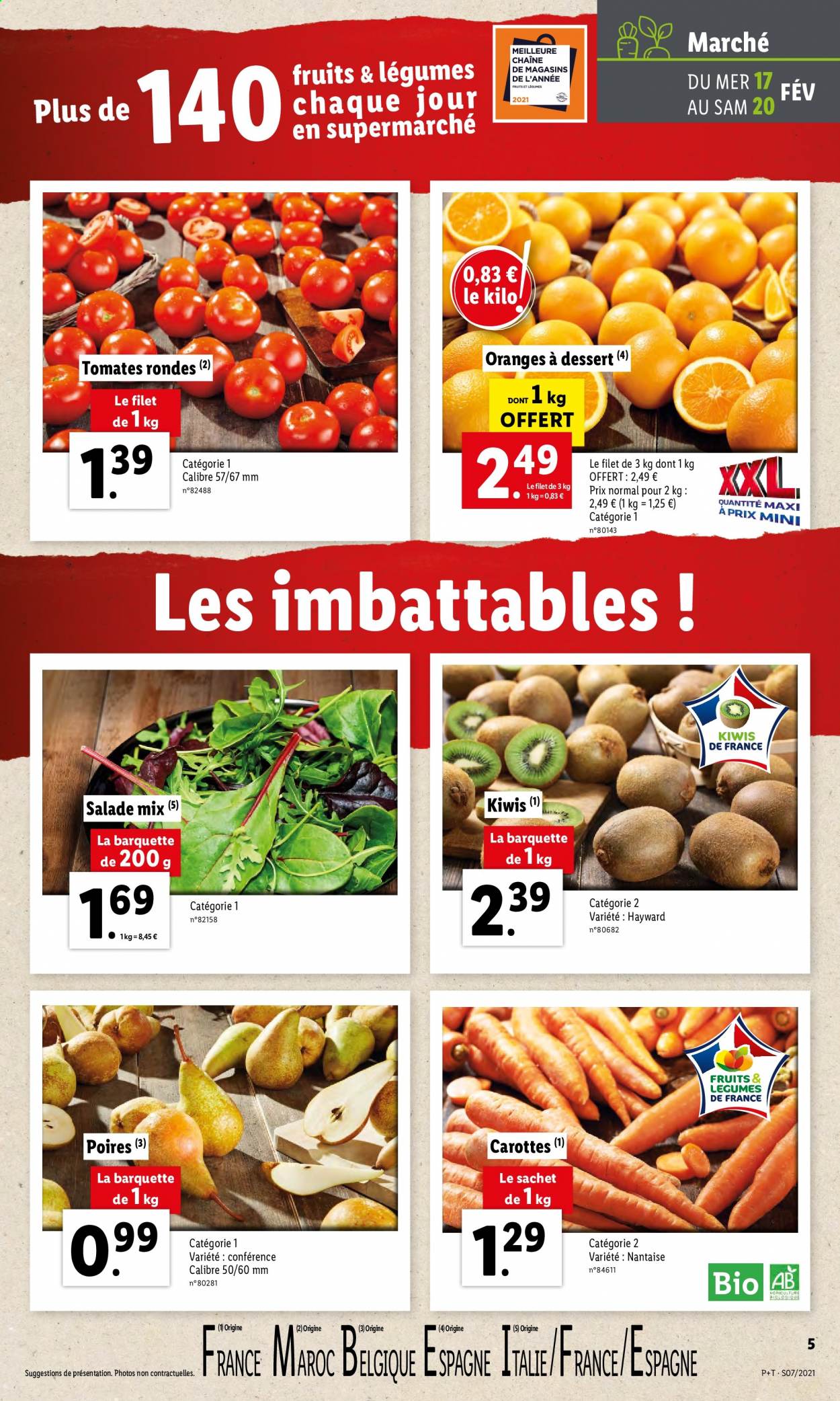 Catalogue Lidl - 17.02.2021 - 23.02.2021. Page 5.