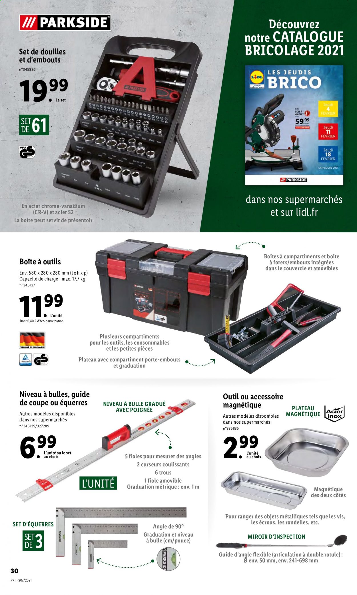 Catalogue Lidl - 17.02.2021 - 23.02.2021. Page 30.