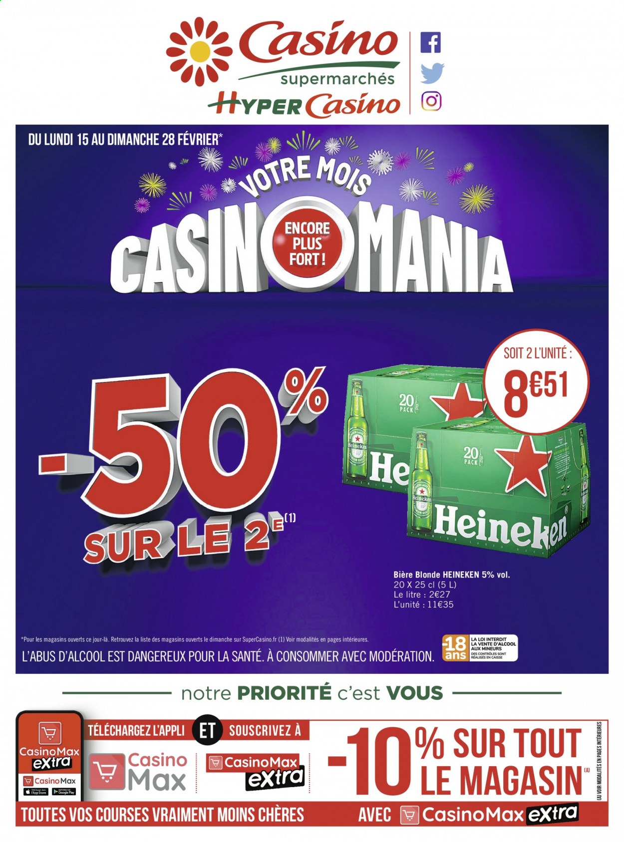 Catalogue Géant Casino - 15.02.2021 - 28.02.2021. 
