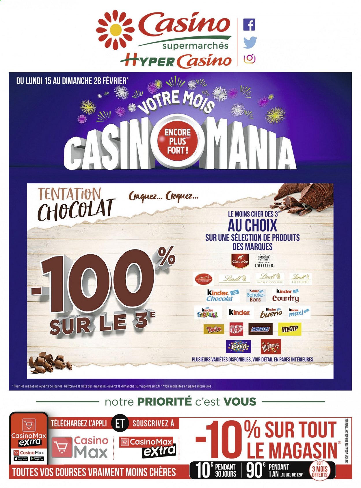 Catalogue Géant Casino - 15.02.2021 - 28.02.2021. 