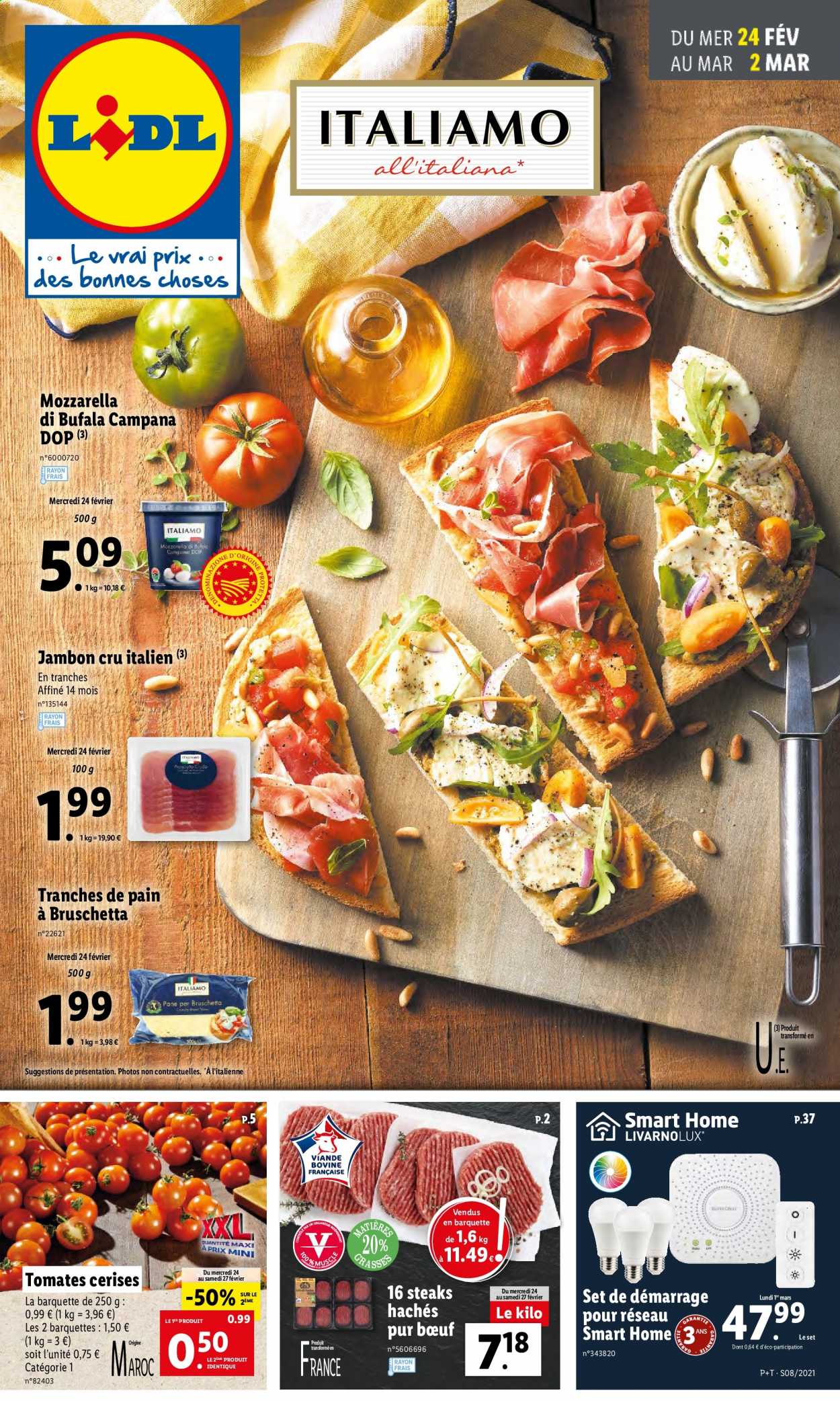Catalogue Lidl - 24.02.2021 - 02.03.2021. Page 1.