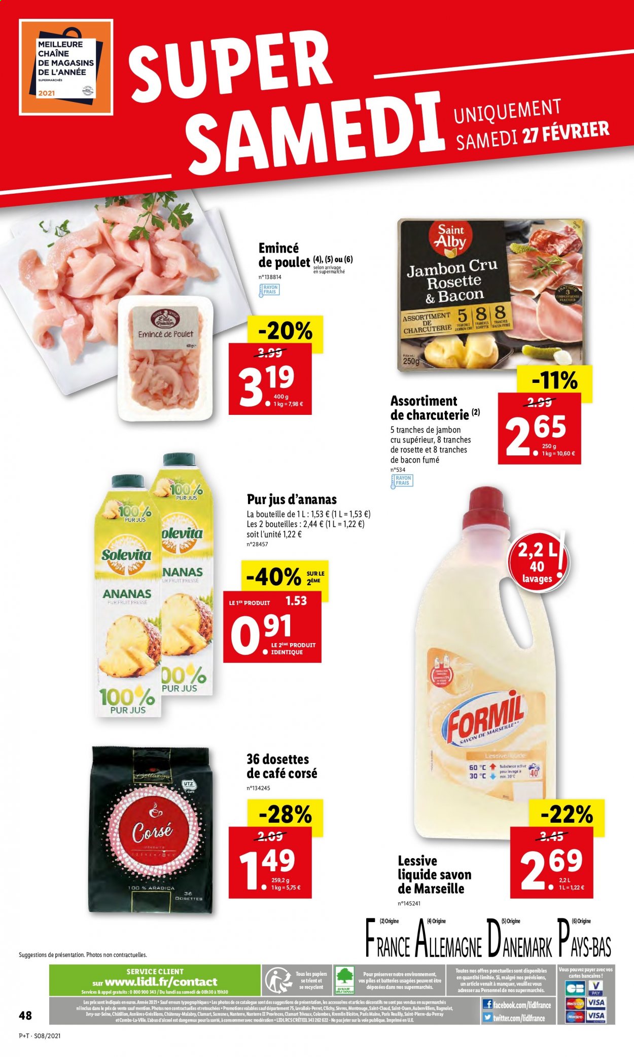 Catalogue Lidl - 24.02.2021 - 02.03.2021. Page 48.