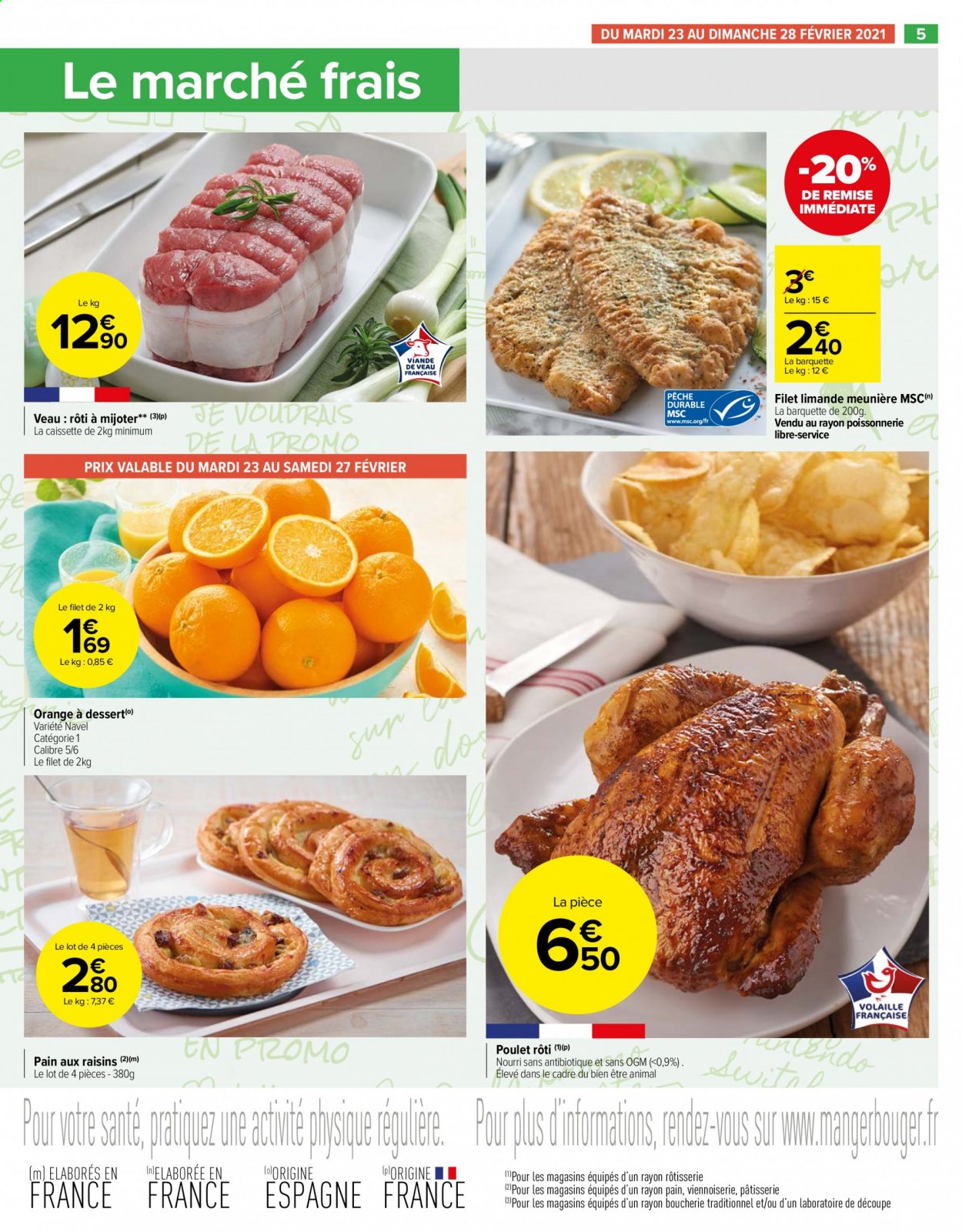 Catalogue Carrefour Market - 23.02.2021 - 07.03.2021. 