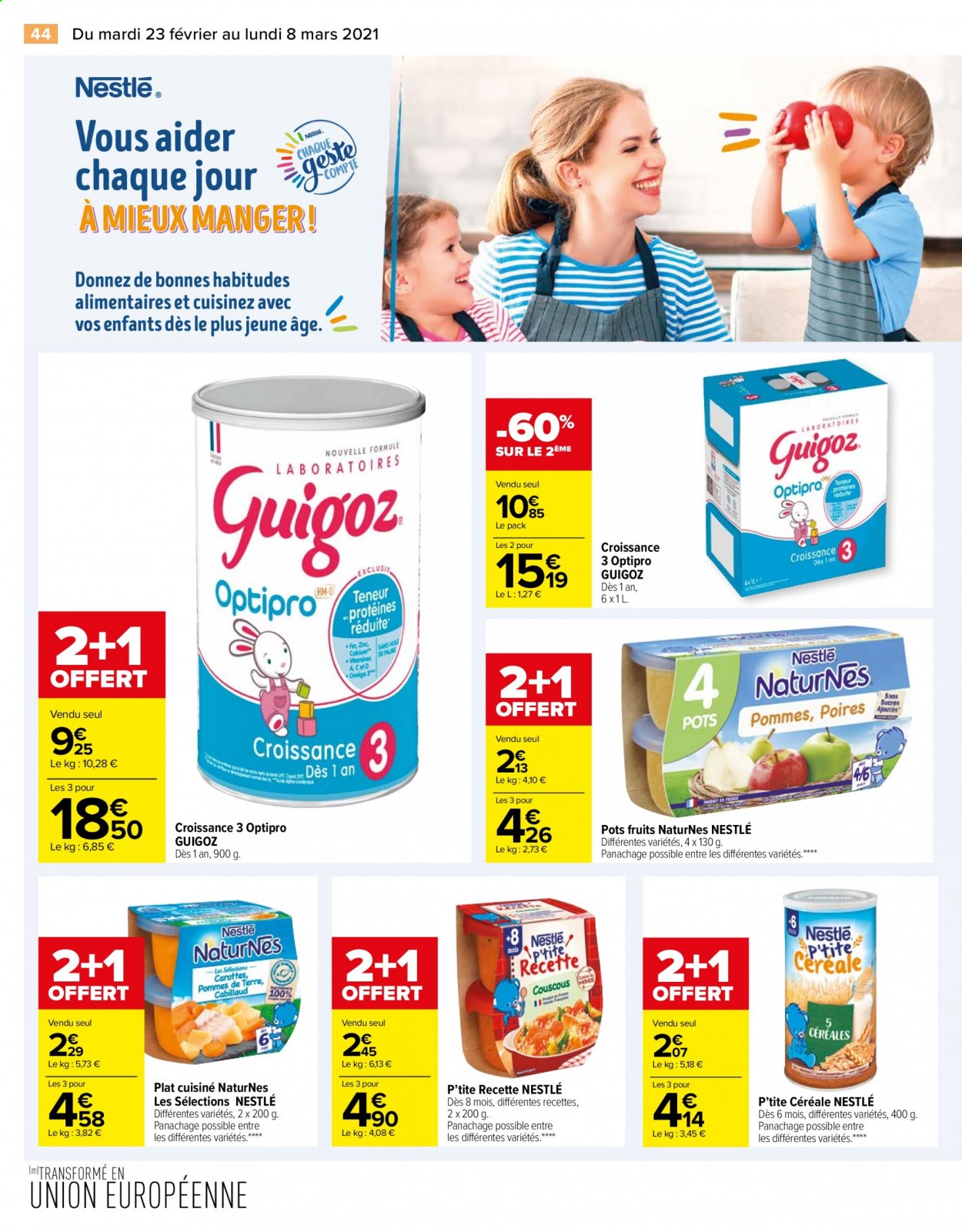 Catalogue Carrefour Hypermarchés - 23.02.2021 - 08.03.2021. 