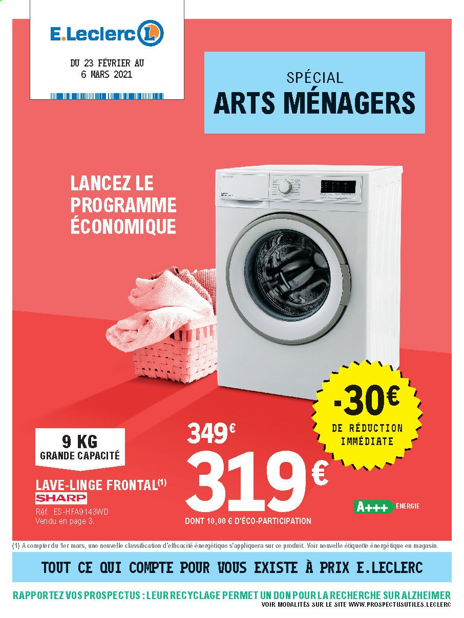 Catalogue E.Leclerc - 23.02.2021 - 06.03.2021. 