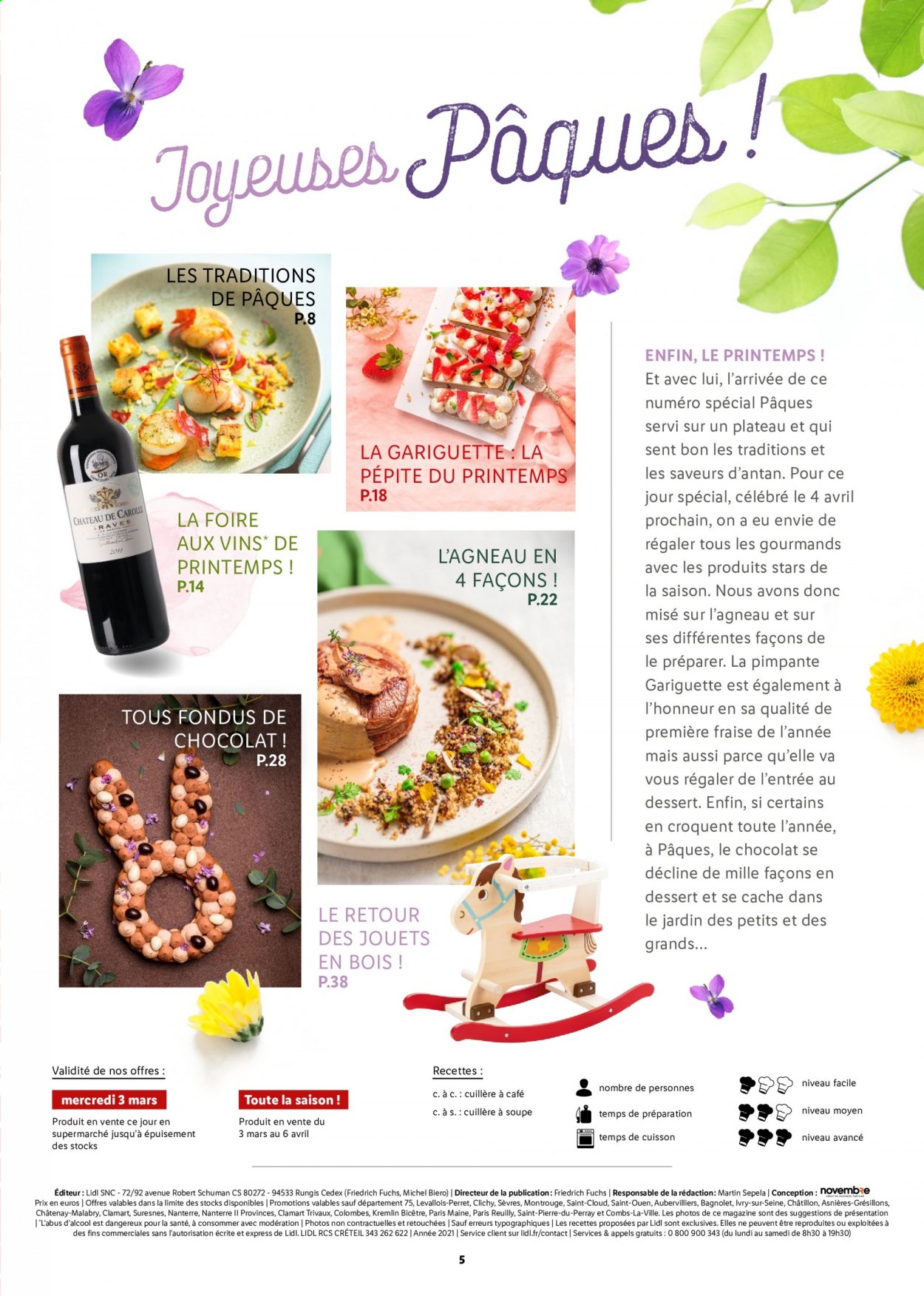 Catalogue Lidl - 03.03.2021 - 06.04.2021. Page 5.