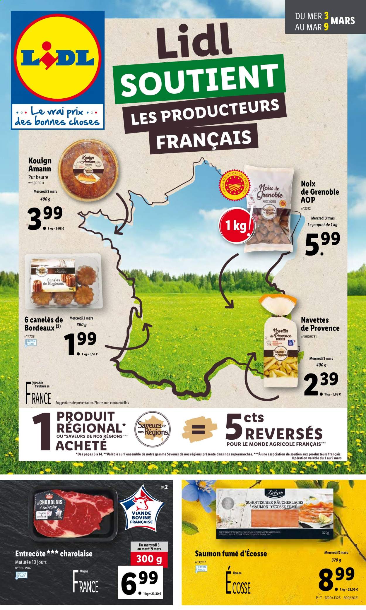 Catalogue Lidl - 03.03.2021 - 09.03.2021. Page 1.