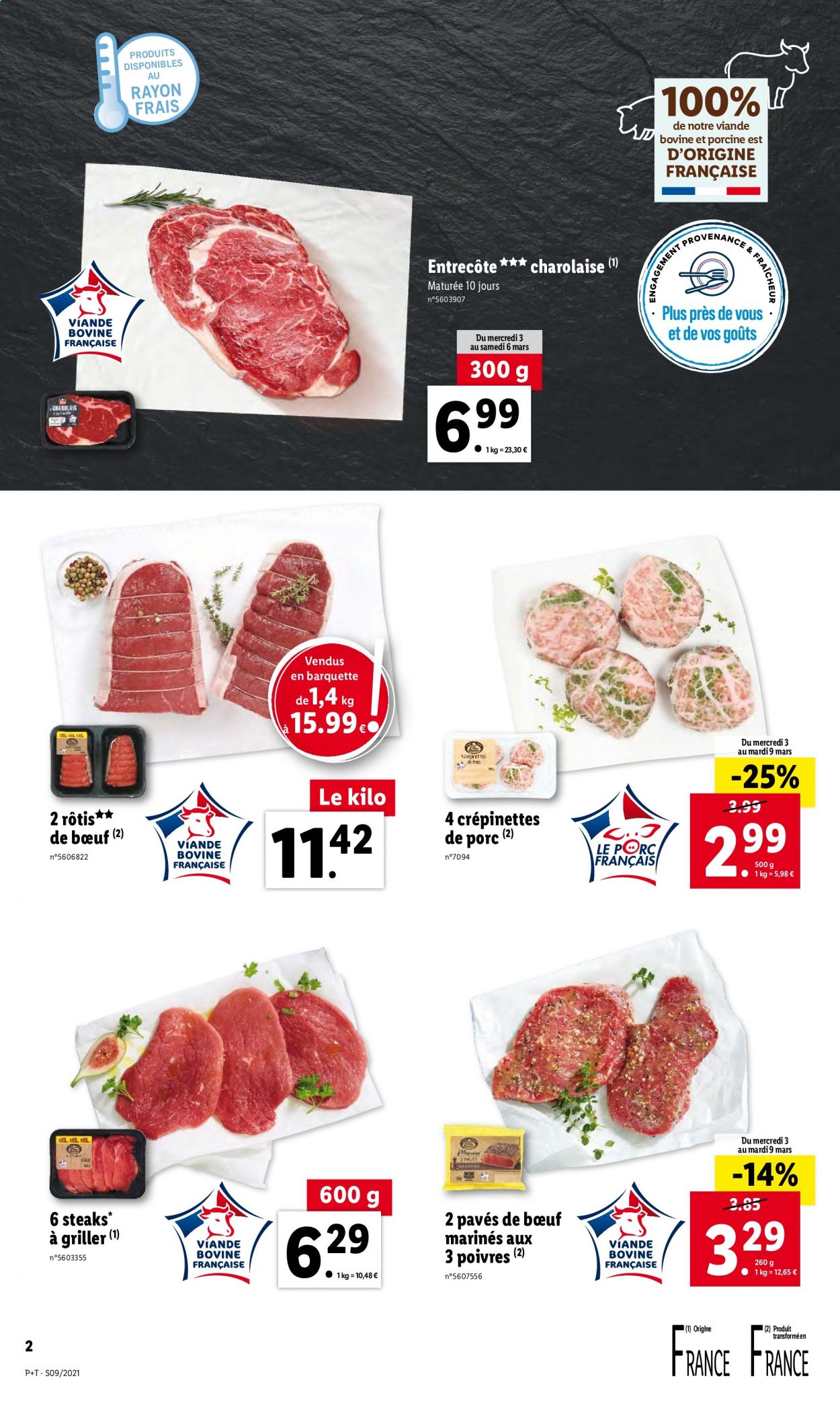 Catalogue Lidl - 03.03.2021 - 09.03.2021. Page 2.
