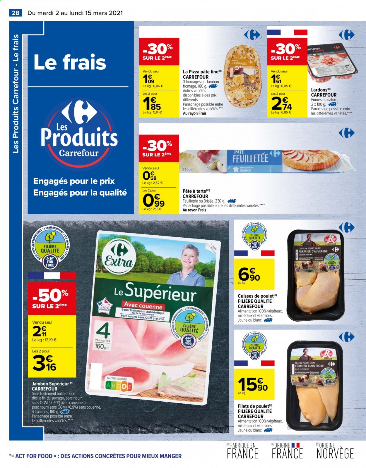 Catalogue Carrefour Hypermarchés - 02.03.2021 - 15.03.2021. 