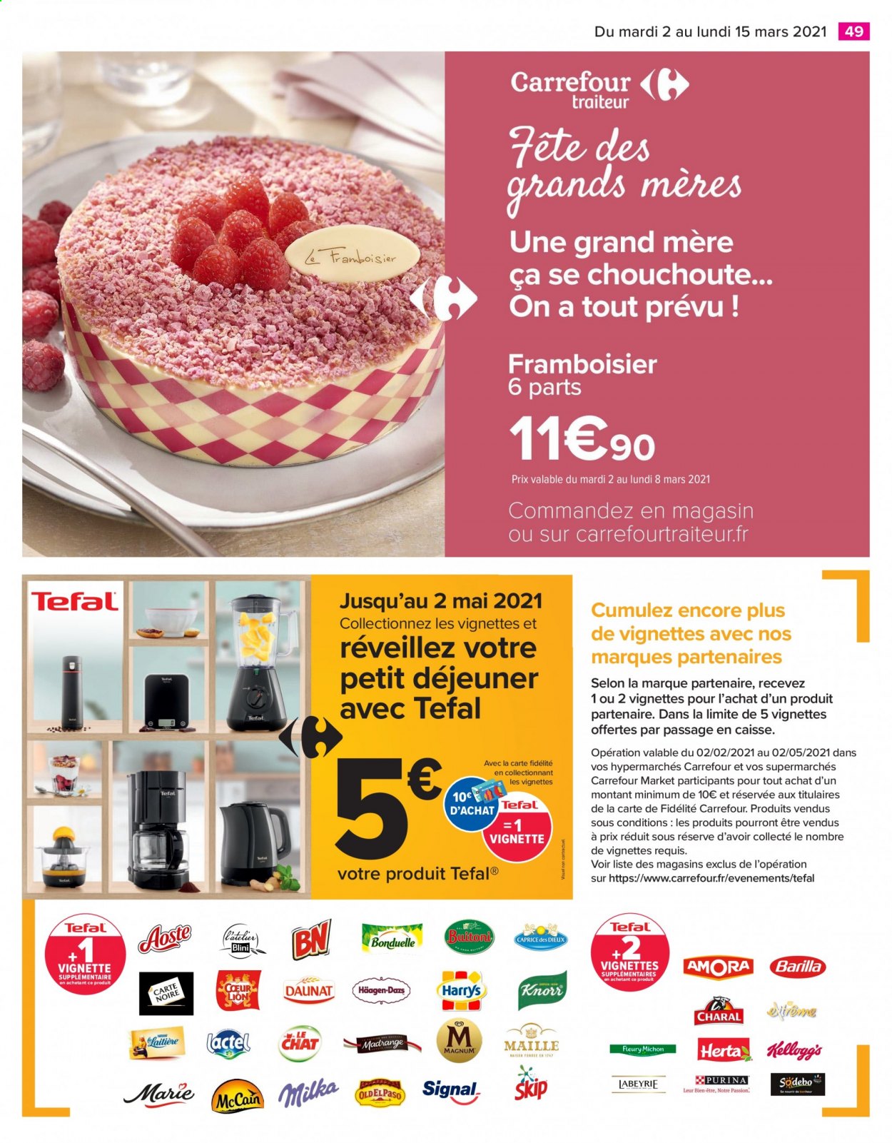 Catalogue Carrefour Hypermarchés - 02.03.2021 - 15.03.2021. 