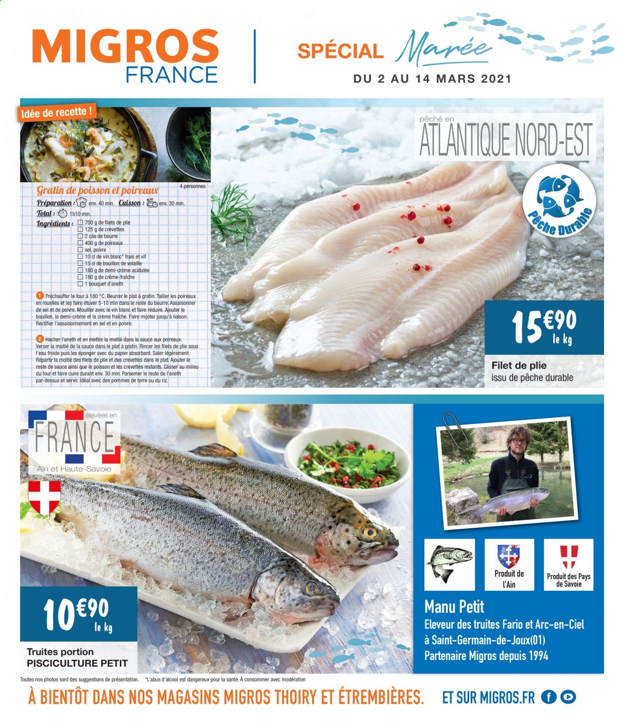 Catalogue Migros France - 02.03.2021 - 14.03.2021. 