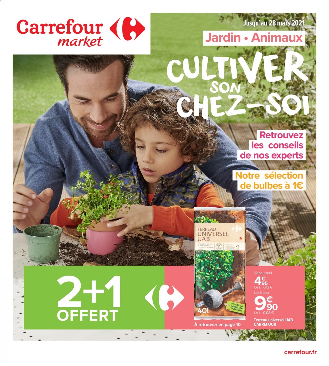 Catalogue Carrefour Market - 02.03.2021 - 28.03.2021. 