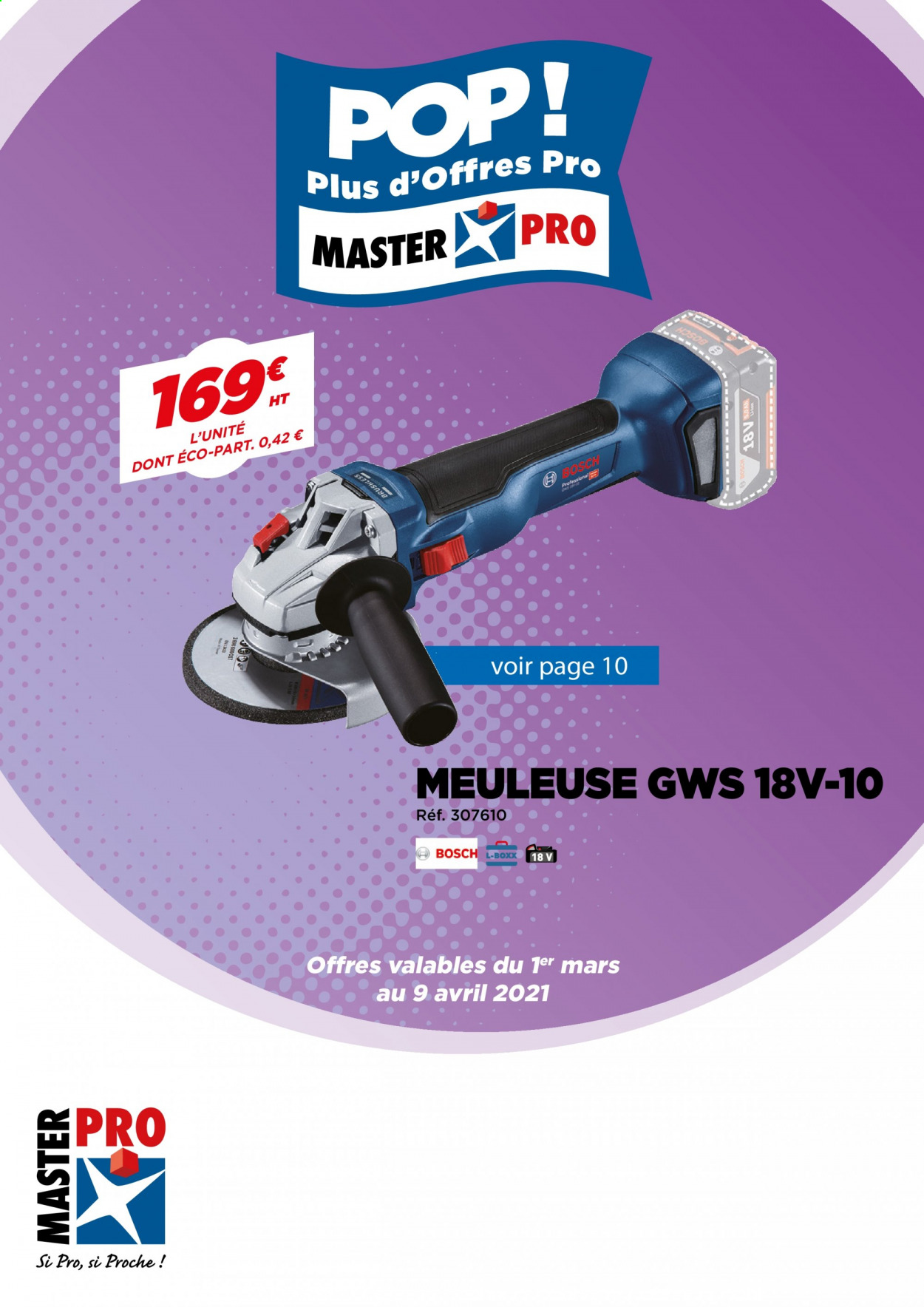 Catalogue Master Pro - 01.03.2021 - 09.04.2021. 