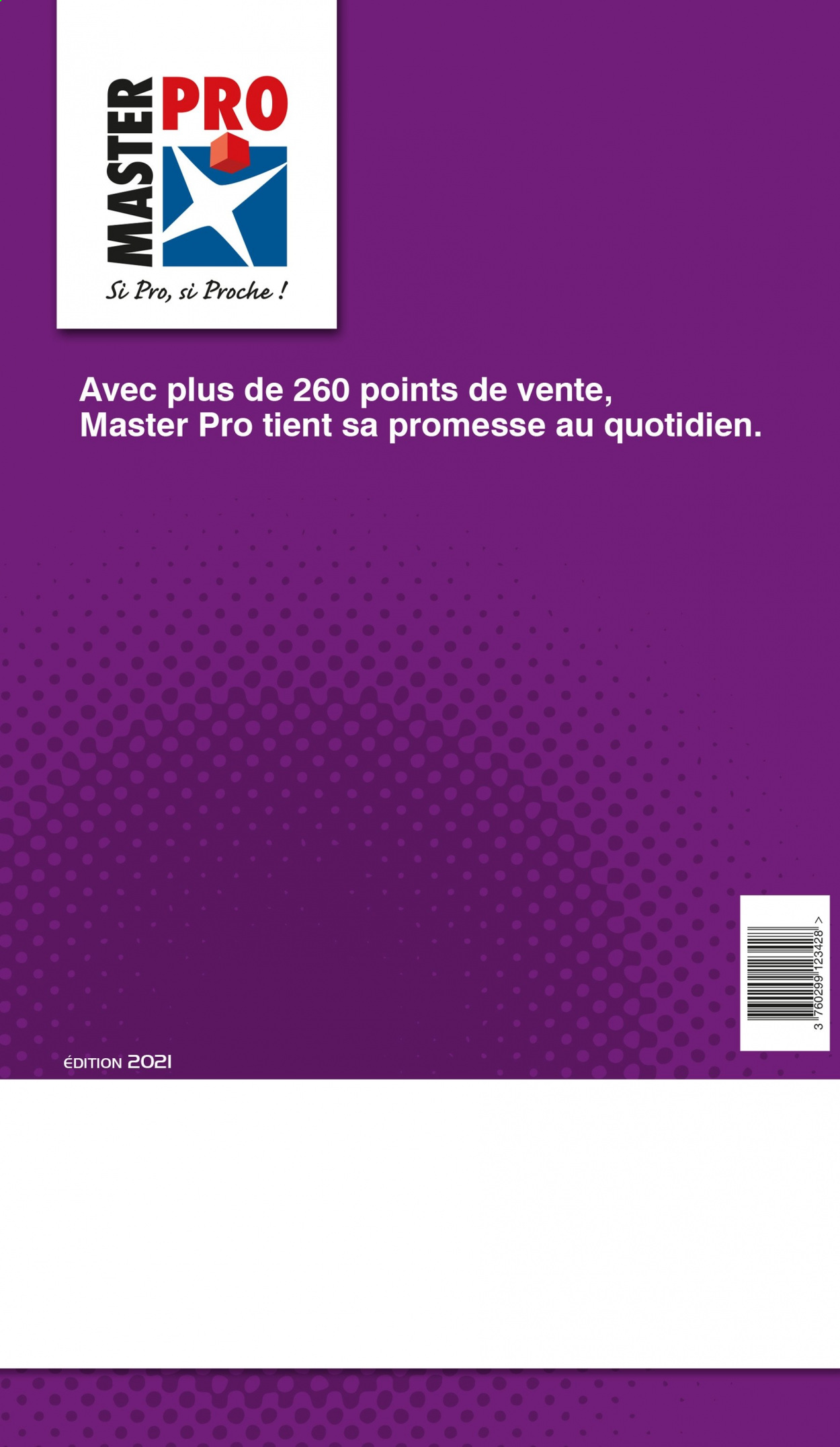 Catalogue Master Pro - 01.03.2021 - 31.12.2021. 