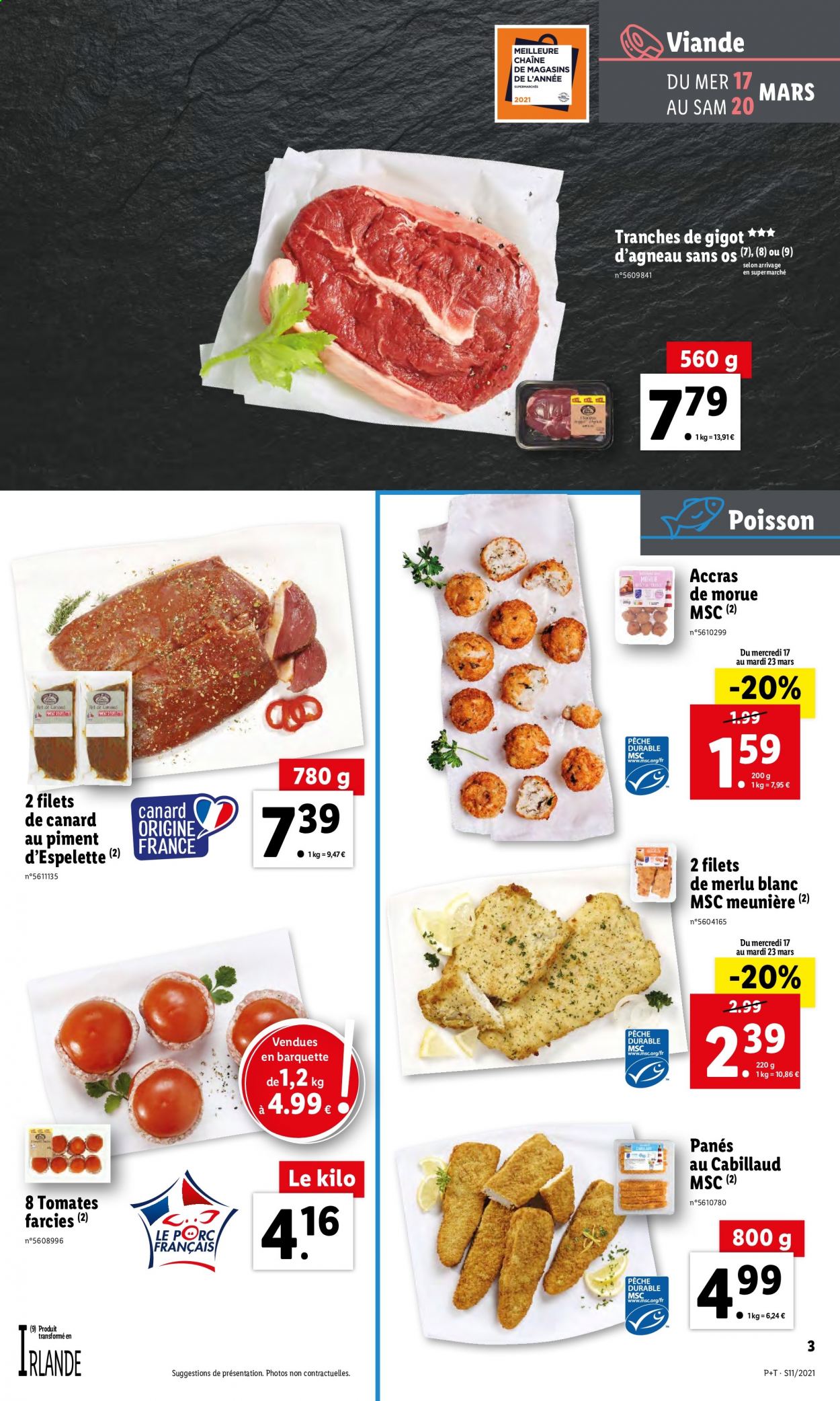 Catalogue Lidl - 17.03.2021 - 23.03.2021. Page 3.
