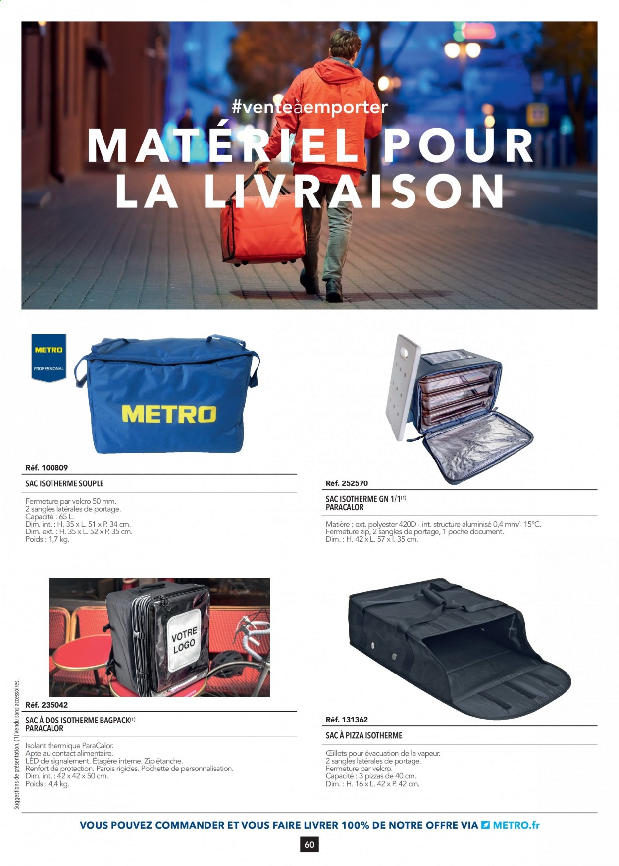 Catalogue Metro. 