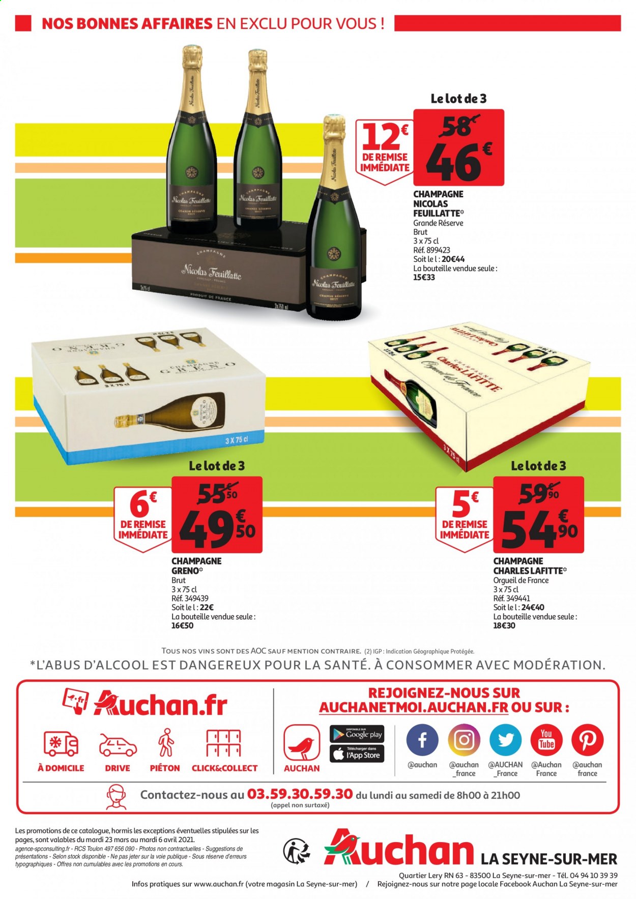 Catalogue Auchan - 23.03.2021 - 06.04.2021. 