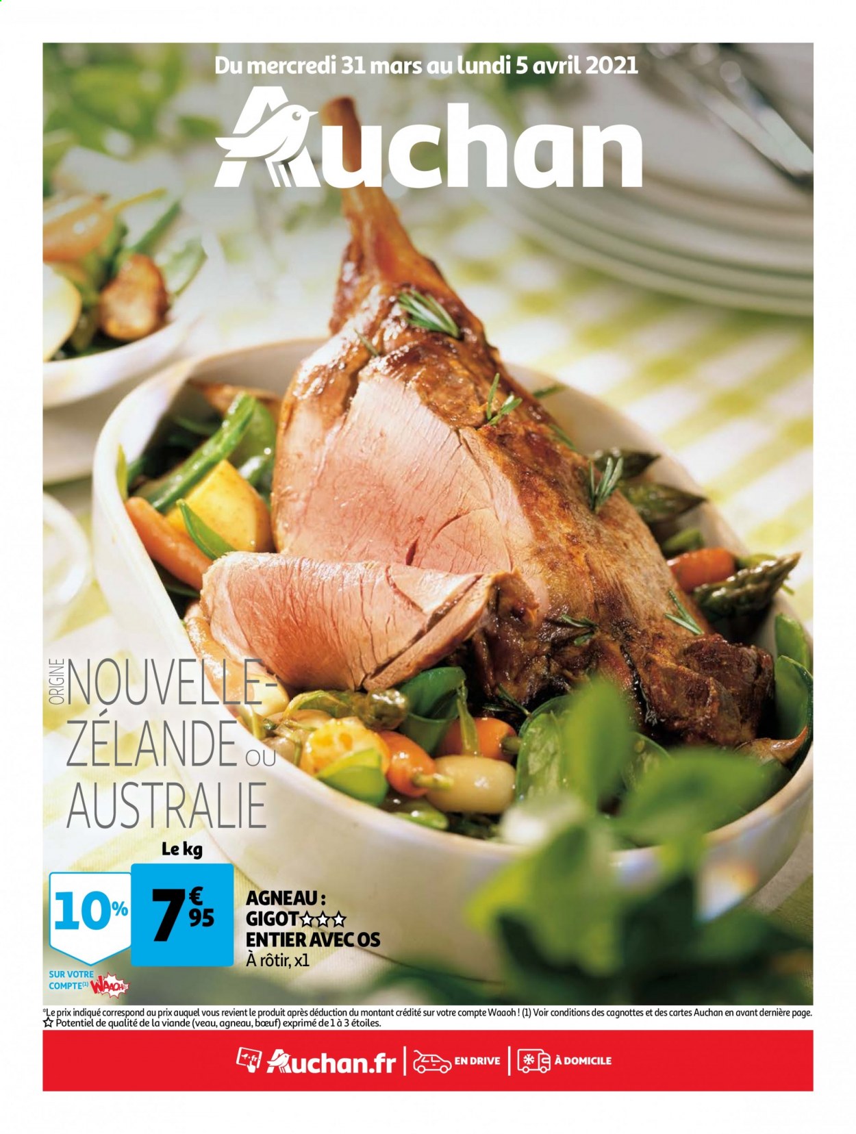 Catalogue Auchan - 31.03.2021 - 05.04.2021. 