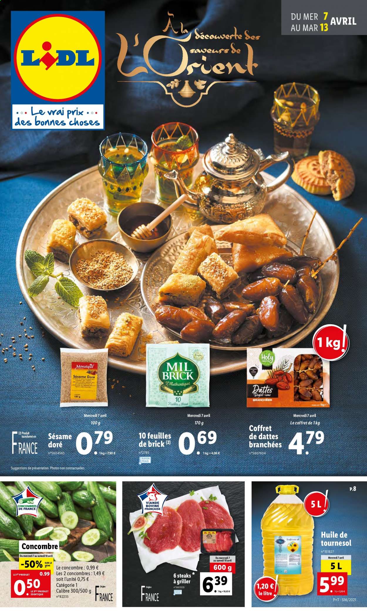 Catalogue Lidl - 07.04.2021 - 13.04.2021. Page 1.