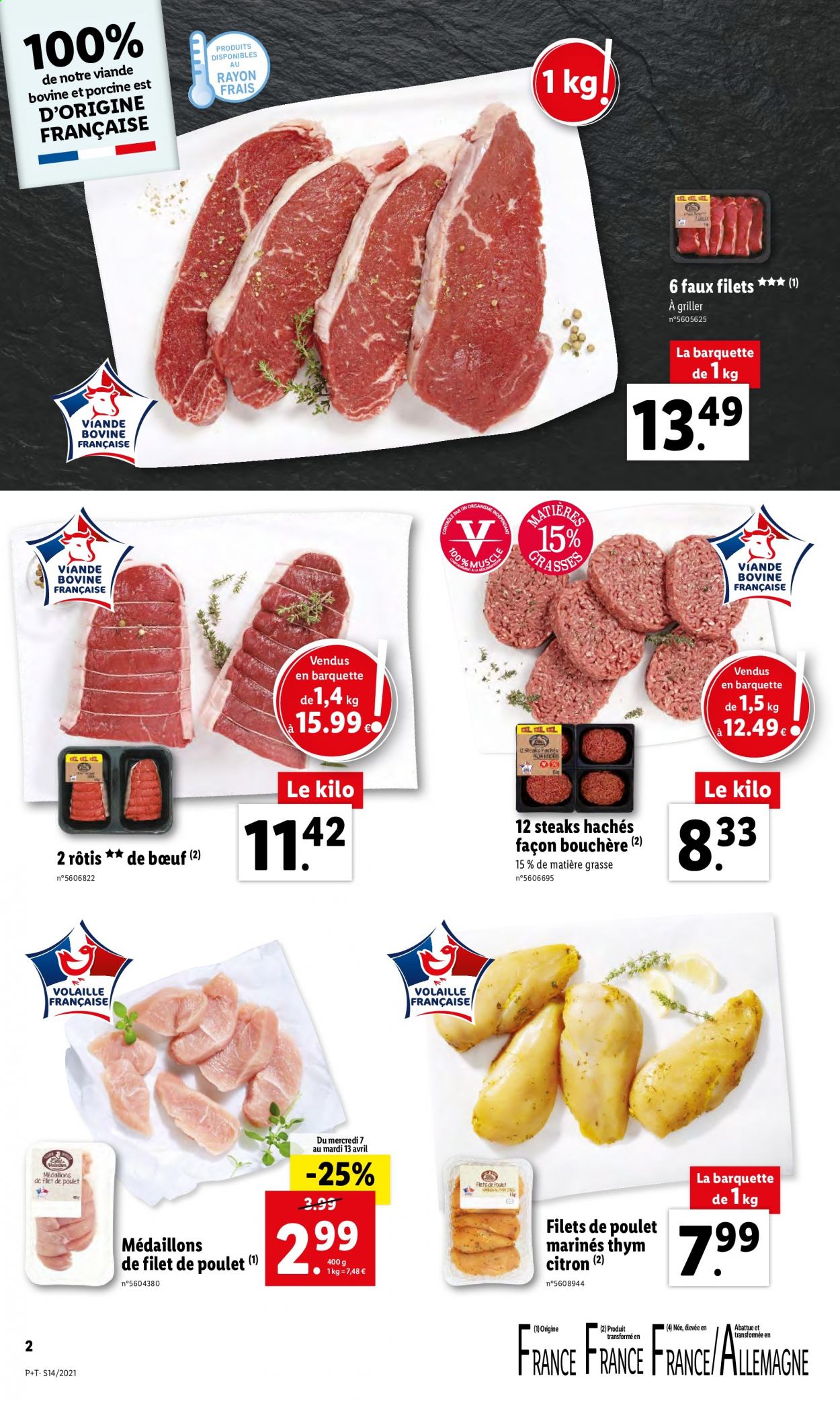 Catalogue Lidl - 07.04.2021 - 13.04.2021. Page 2.