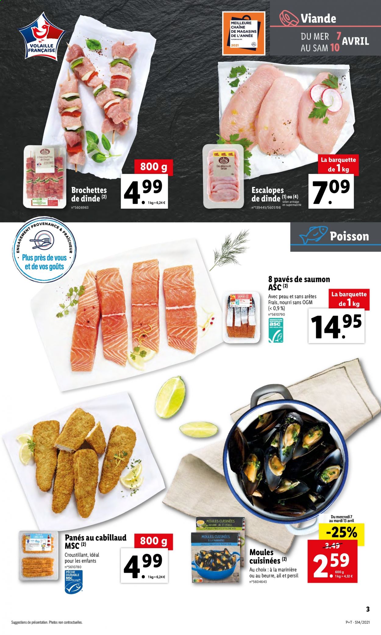 Catalogue Lidl - 07.04.2021 - 13.04.2021. Page 3.