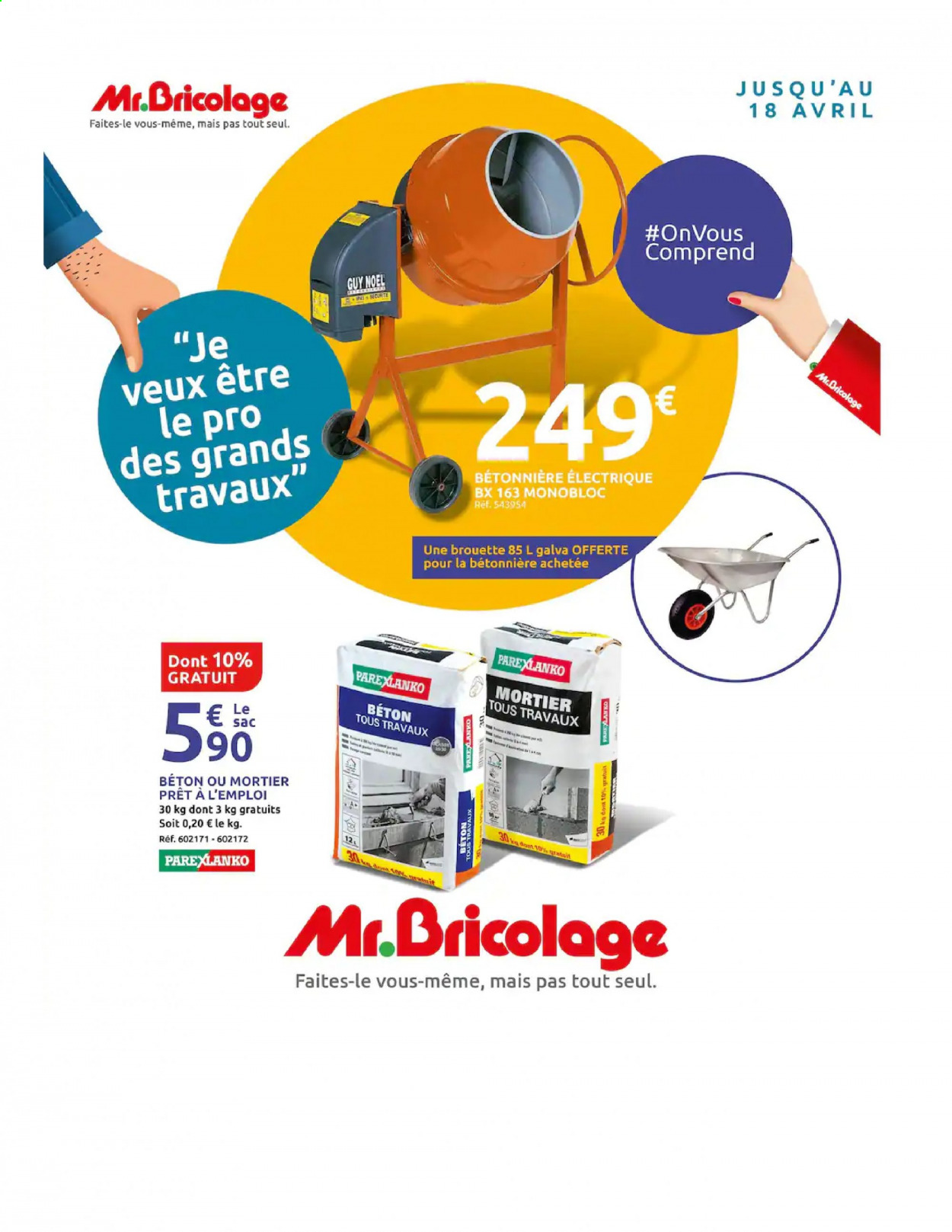 Catalogue Mr. Bricolage - 31.03.2021 - 18.04.2021. 
