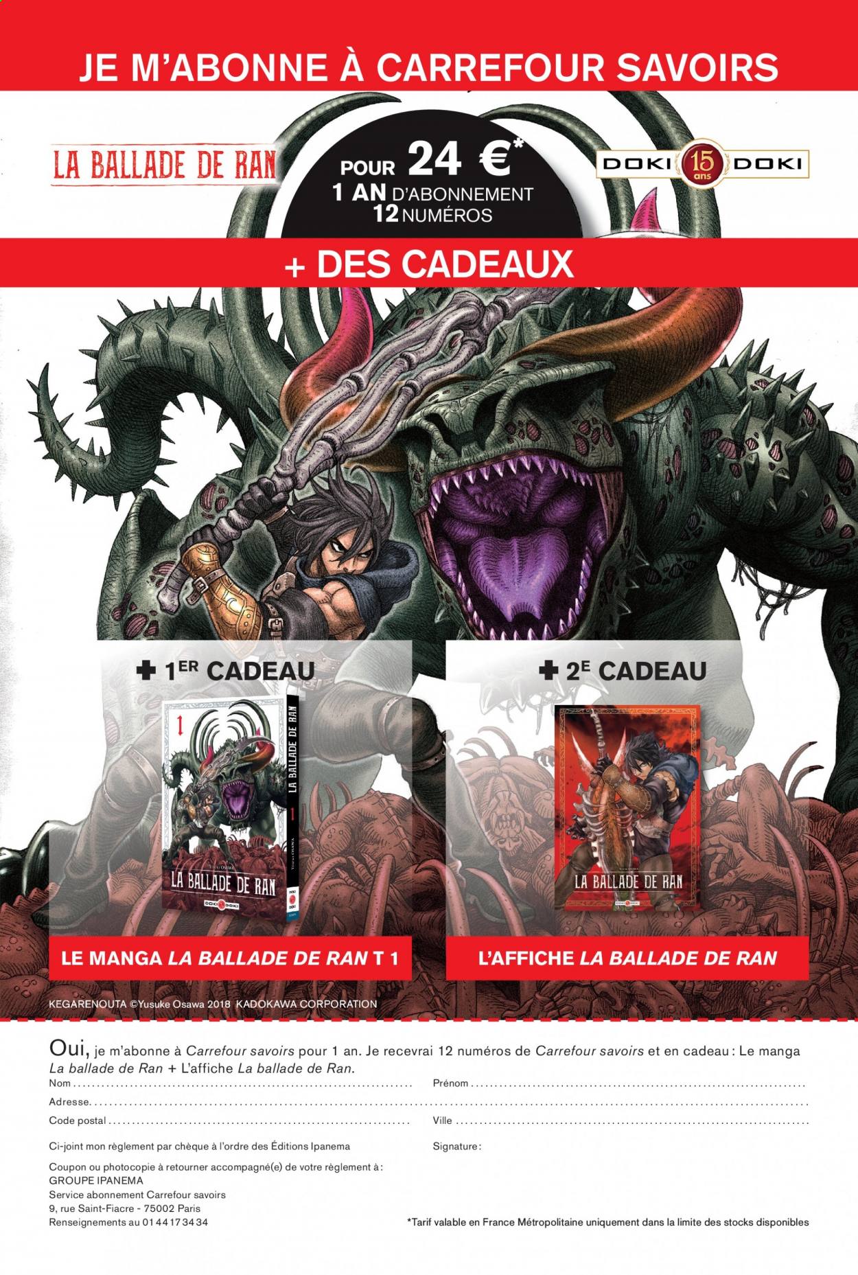 Catalogue Carrefour Hypermarchés - 01.04.2021 - 30.04.2021. 