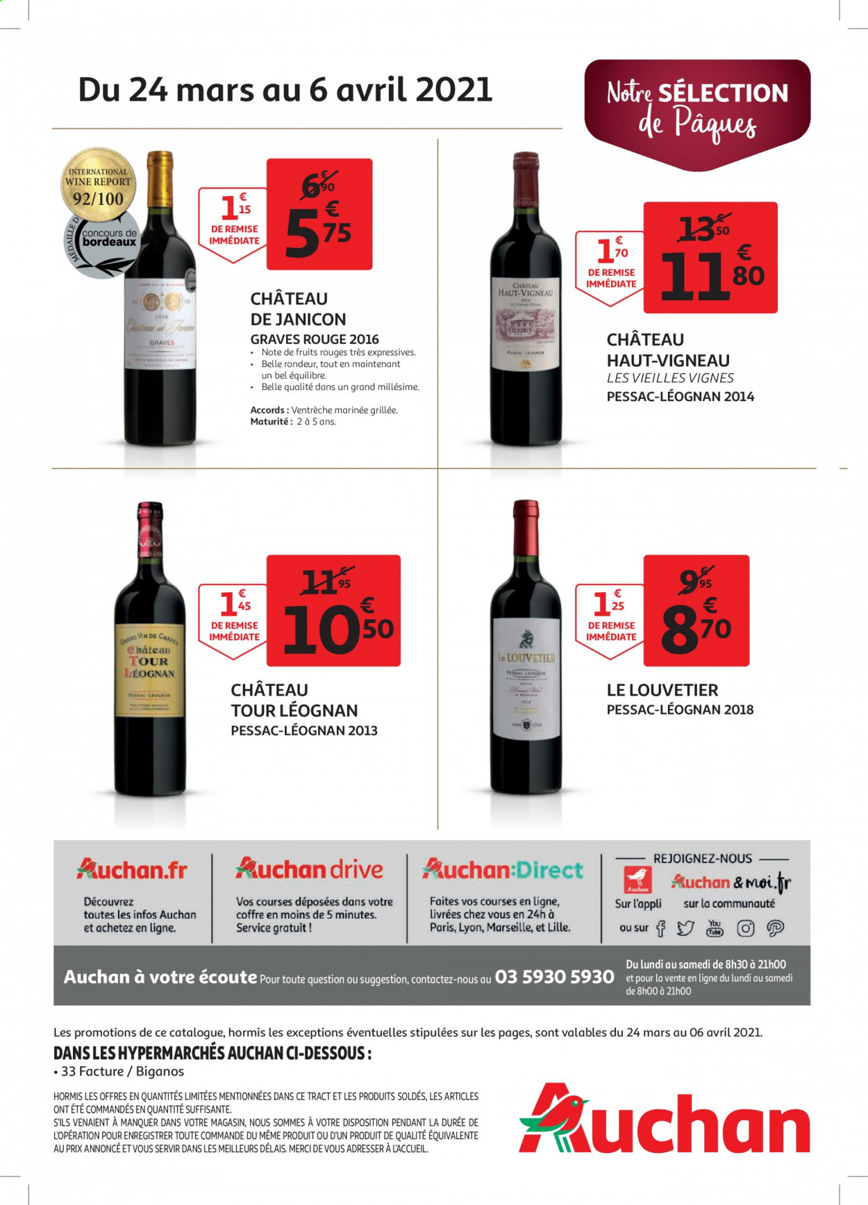 Catalogue Auchan - 24.03.2021 - 06.04.2021. 
