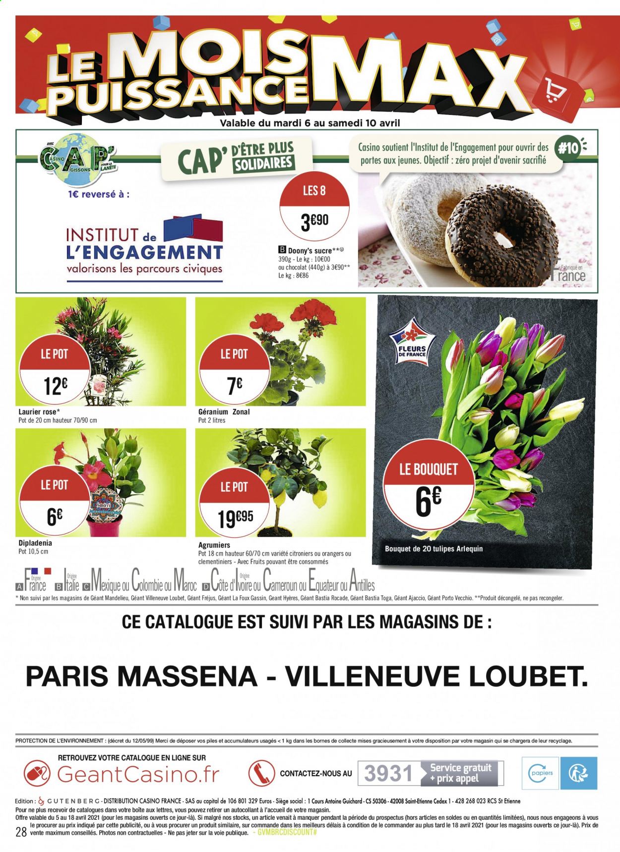Catalogue Géant Casino - 05.04.2021 - 18.04.2021. 