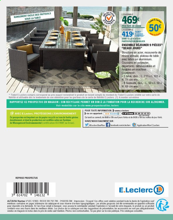Catalogue E.Leclerc - 13.04.2021 - 24.04.2021. 