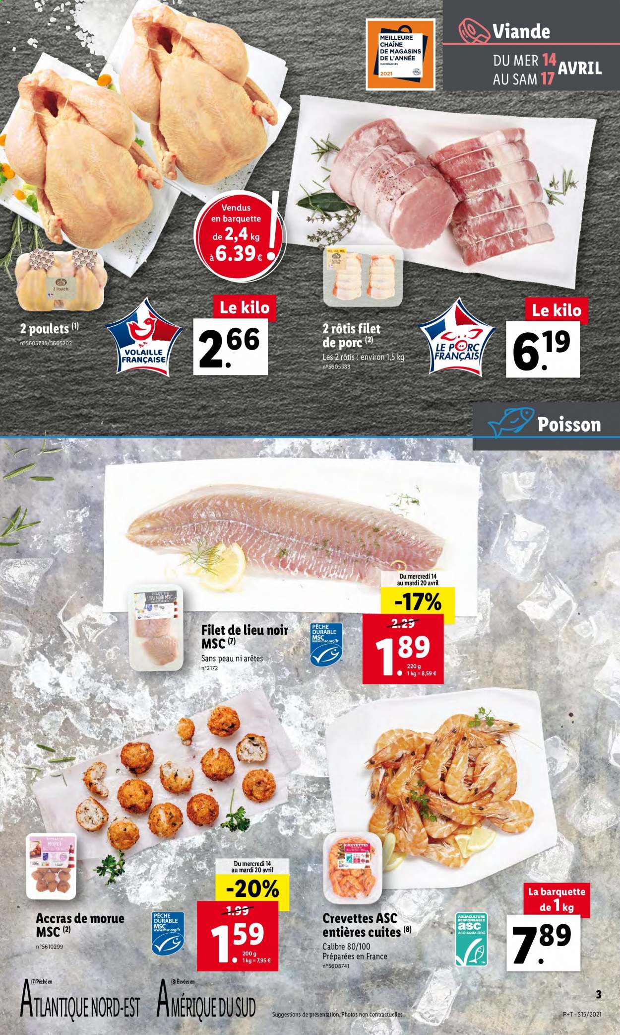 Catalogue Lidl - 14.04.2021 - 20.04.2021. Page 3.