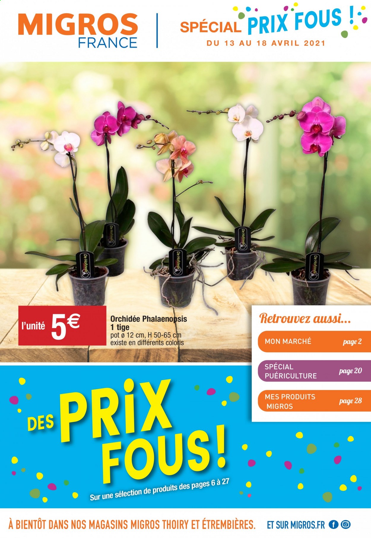 Catalogue Migros France - 13.04.2021 - 18.04.2021. 