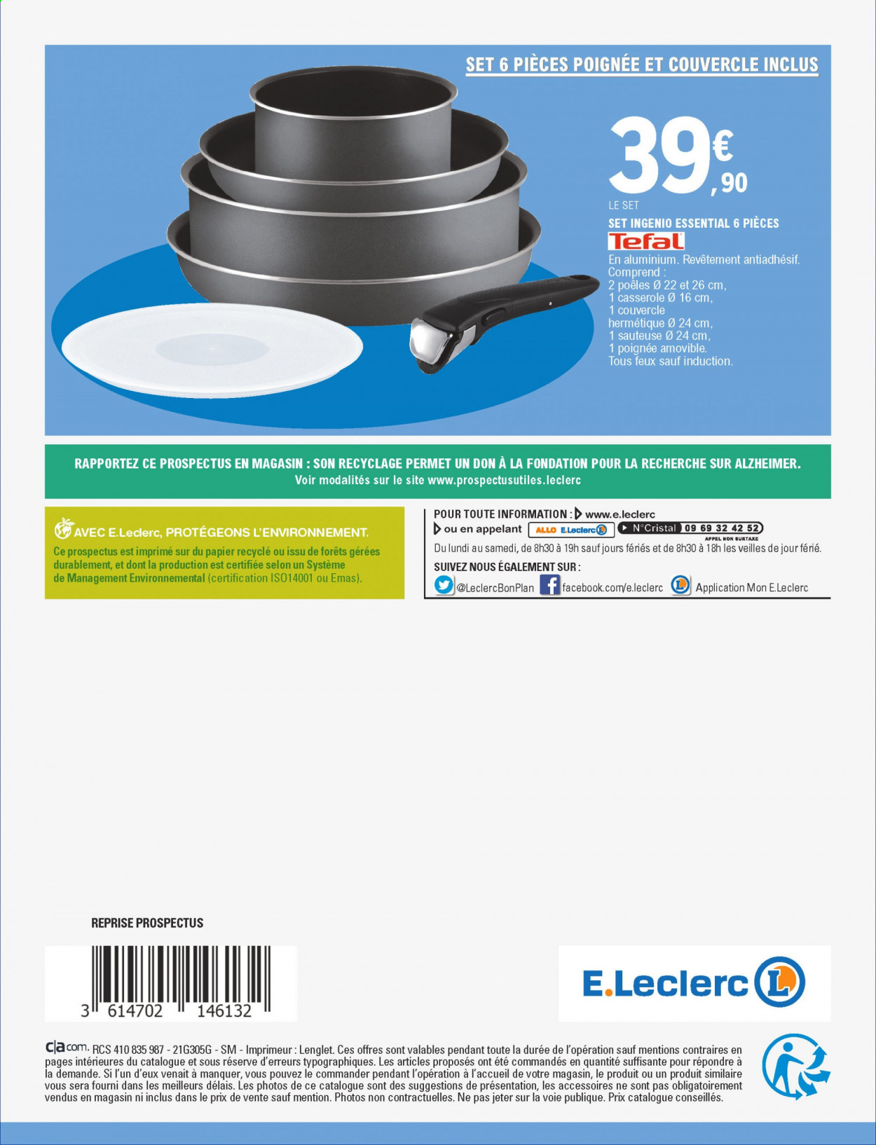 Catalogue E.Leclerc - 13.04.2021 - 24.04.2021. Page 36.