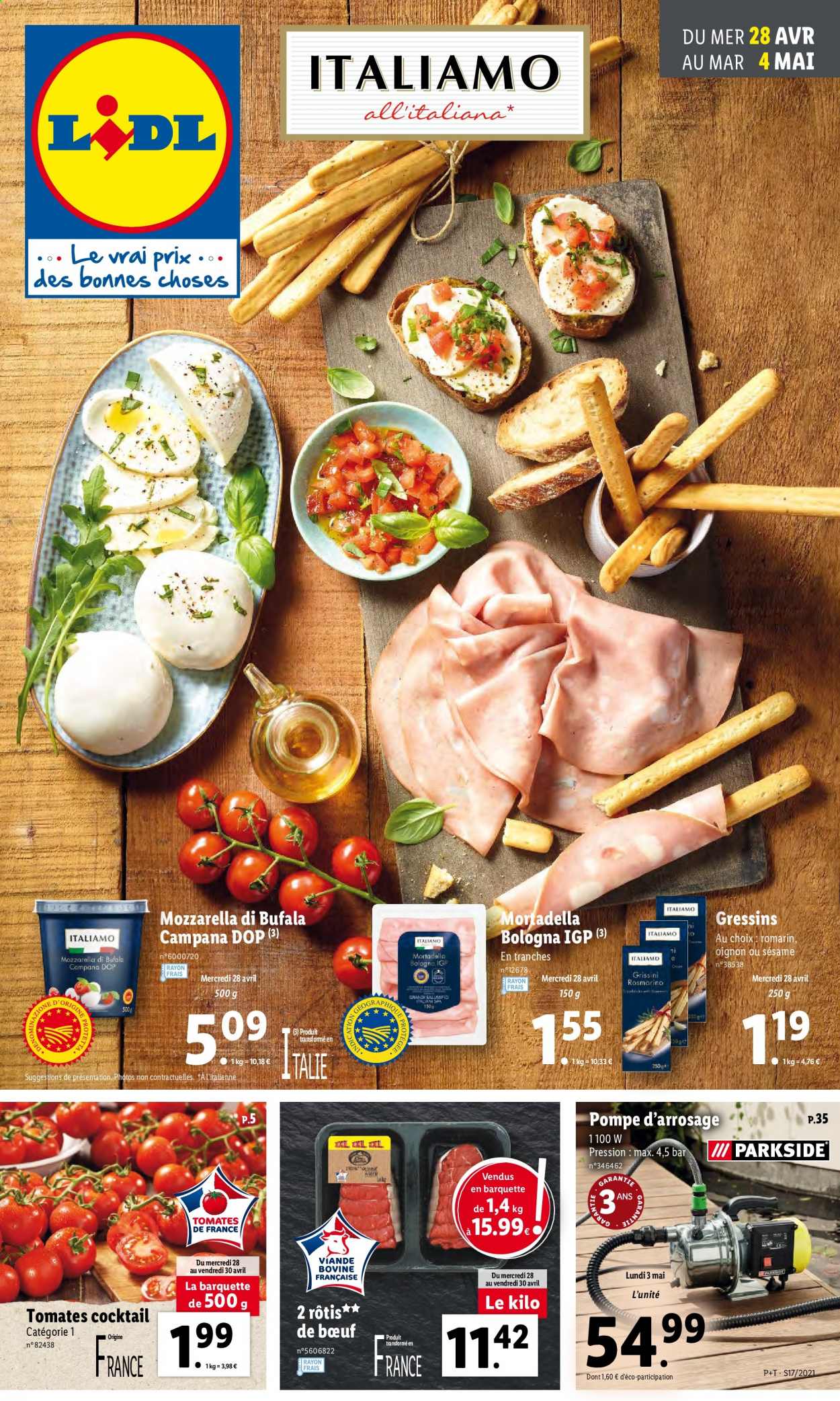 Catalogue Lidl - 28.04.2021 - 04.05.2021. Page 1.